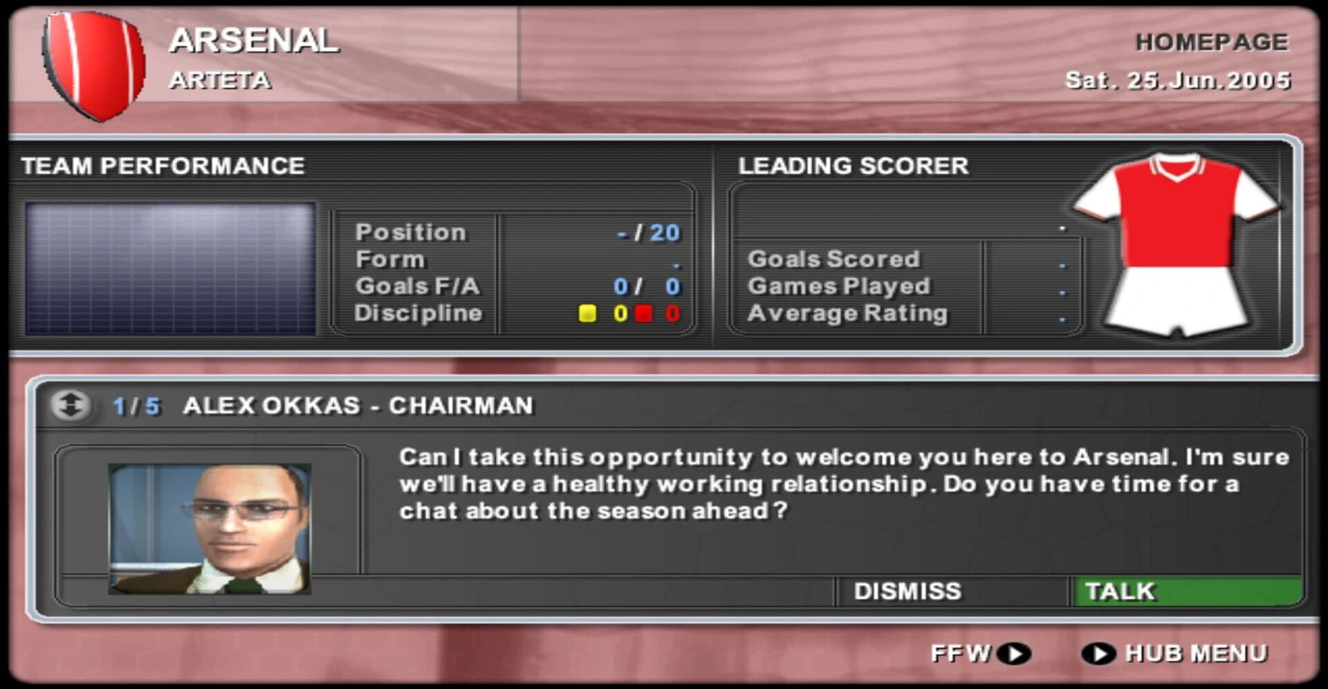 Premier Manager 2005-2006 screenshot 4