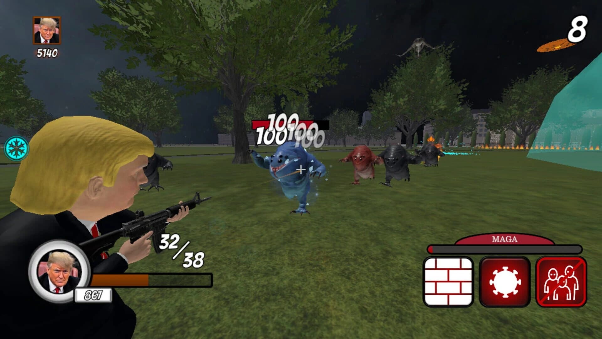 Presidents Tower Defense screenshot 1