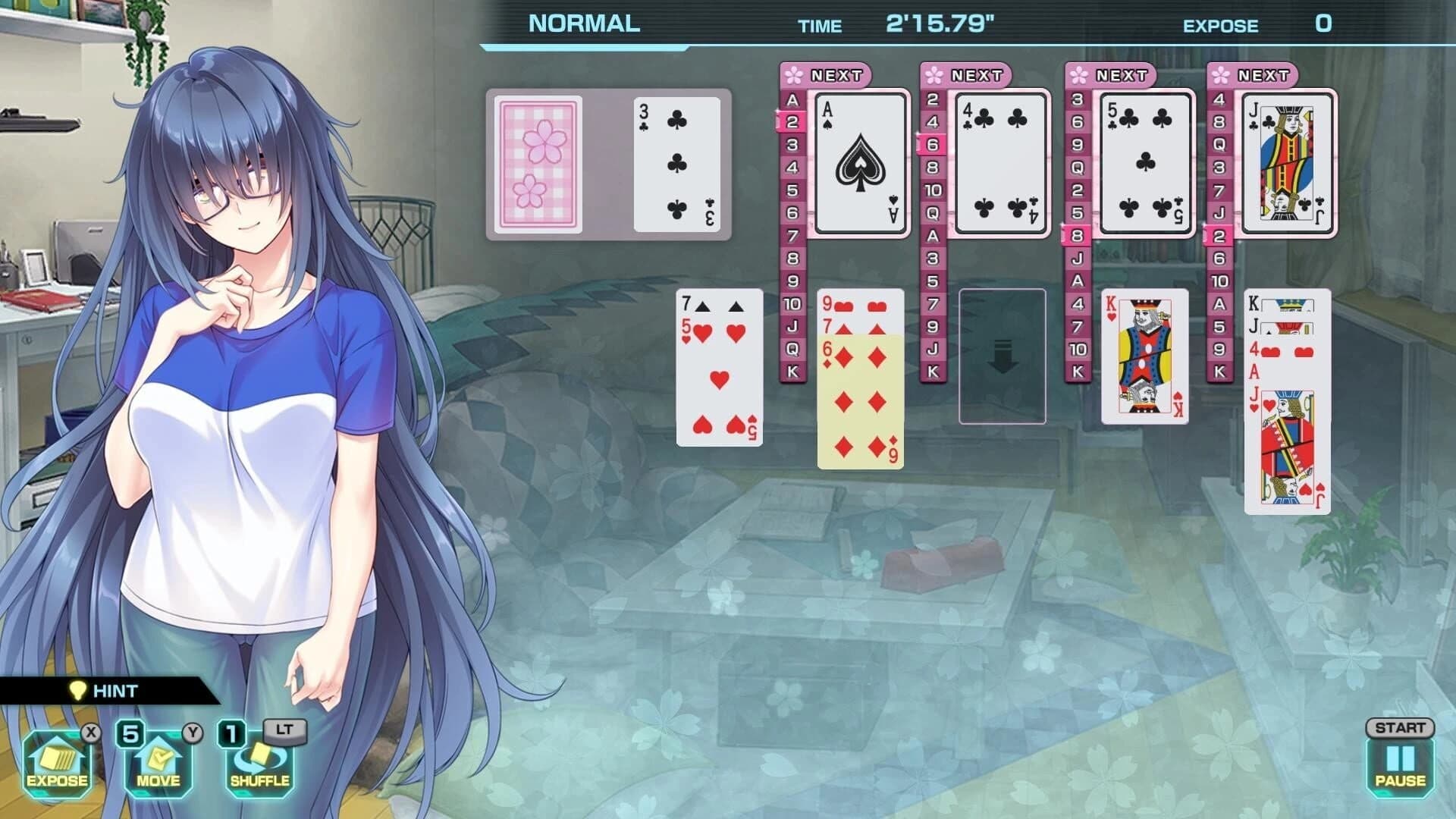 Pretty Girls Four Kings Solitaire screenshot 2
