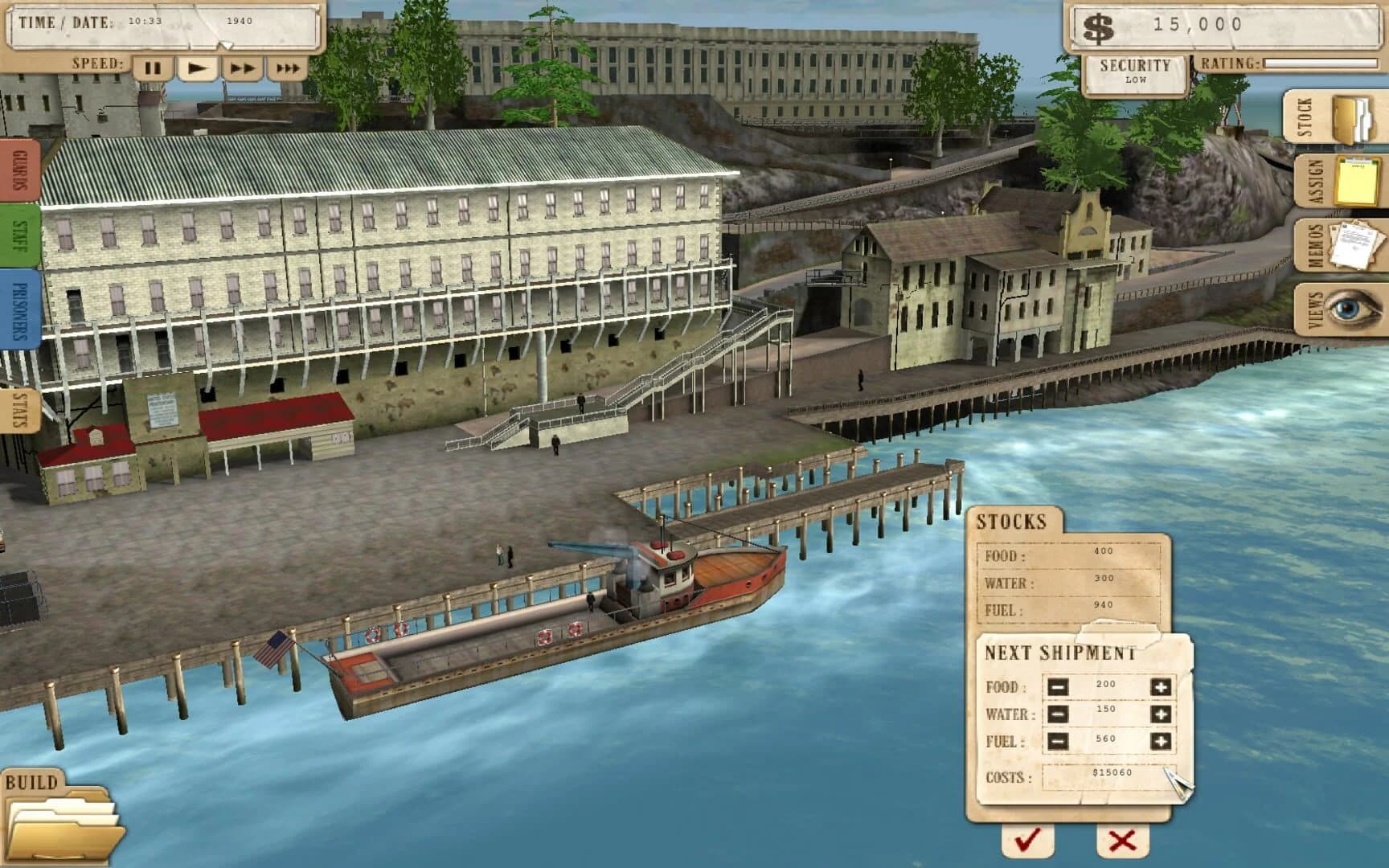 Prison Tycoon: Alcatraz screenshot 1