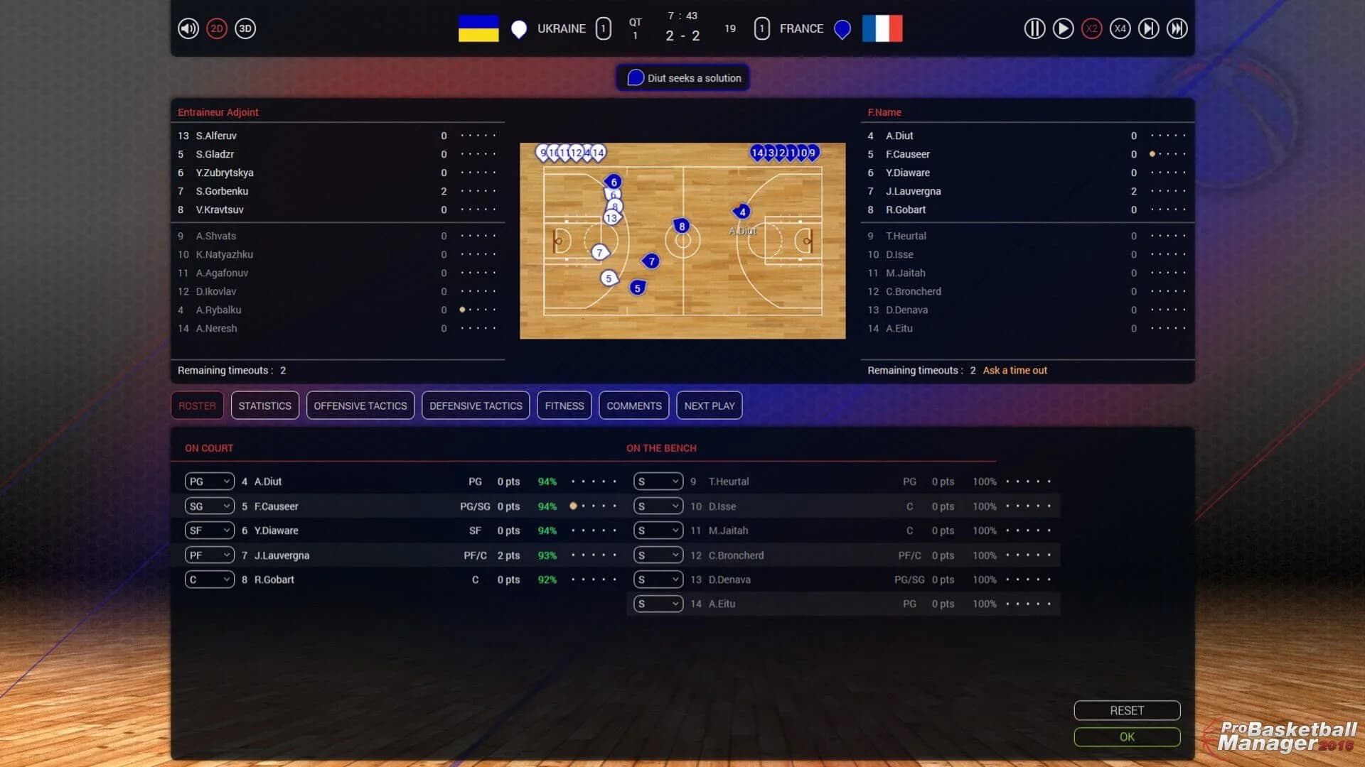 Pro Basketball Manager 2016 screenshot 2