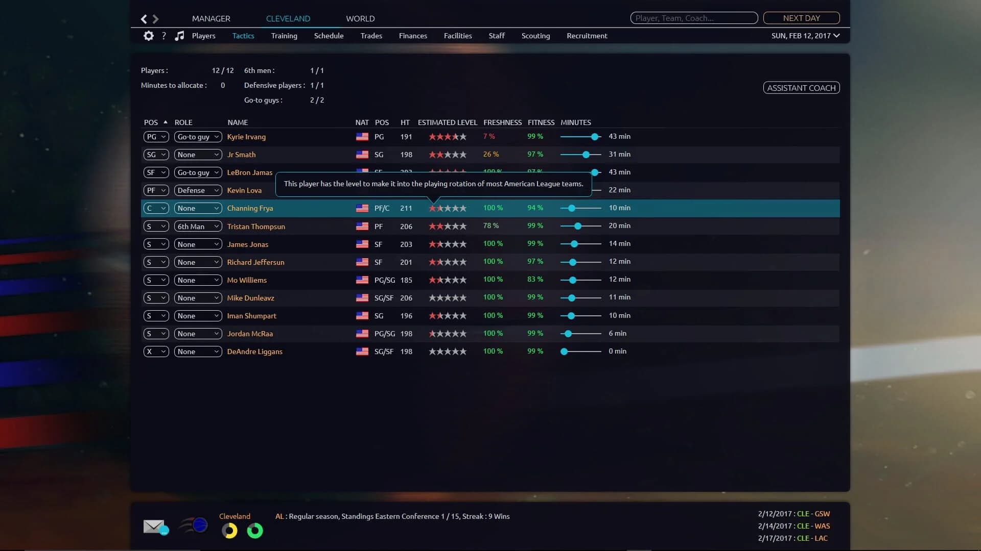 Pro Basketball Manager 2017 screenshot 3