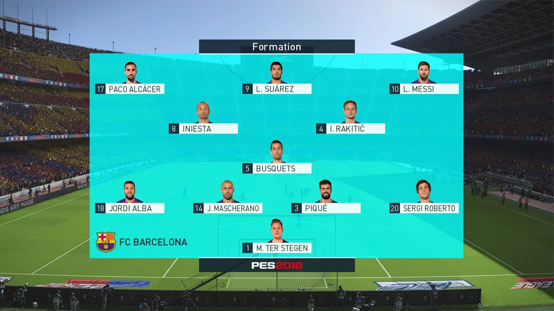Pro Evolution Soccer 2018 Lite screenshot 5