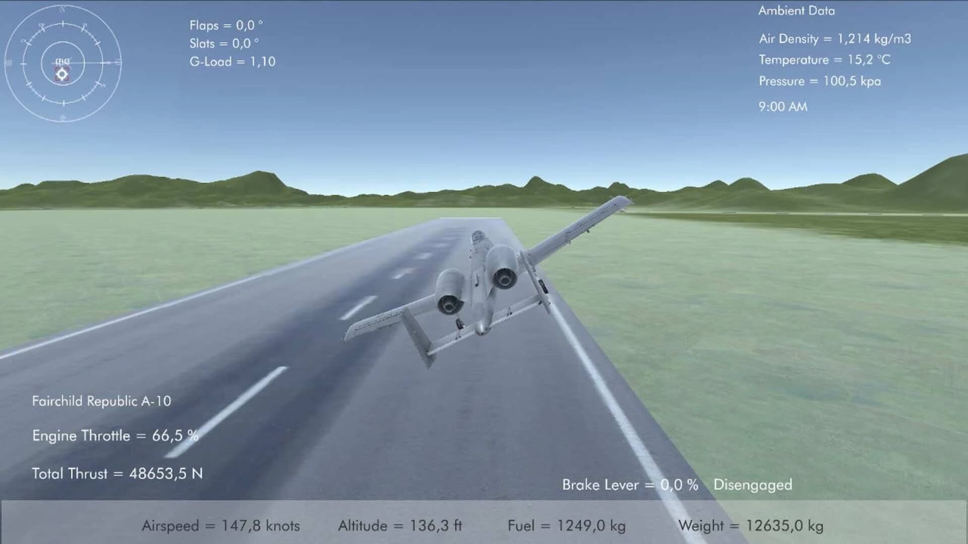 Pro Flight Simulator screenshot 1