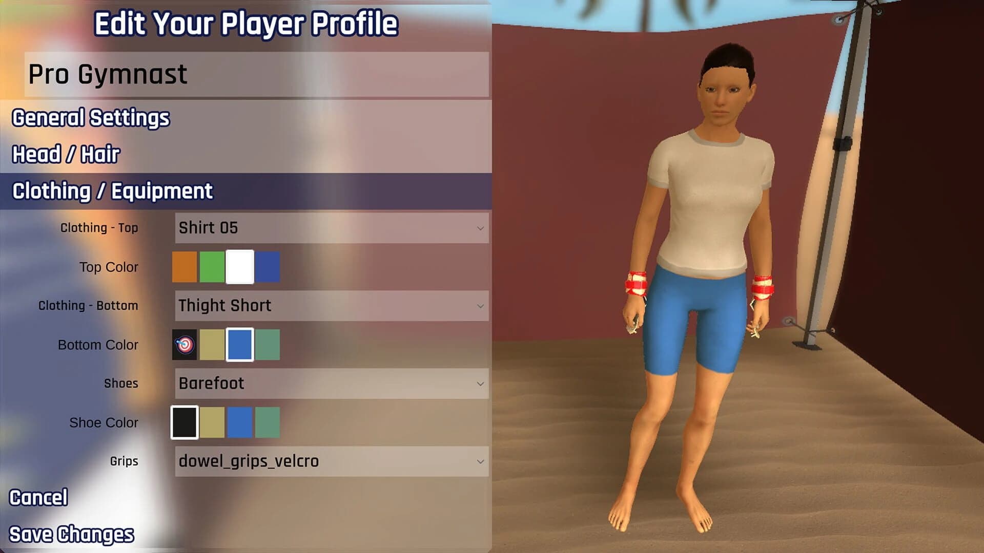 Pro Gymnast Simulator screenshot 1