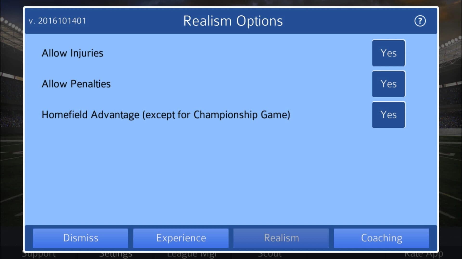 Pro Strategy Football 2018 screenshot 1