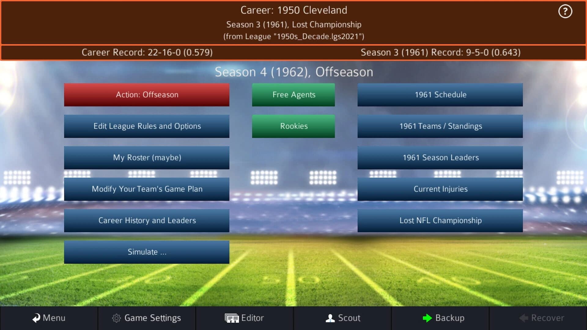Pro Strategy Football 2021 screenshot 5