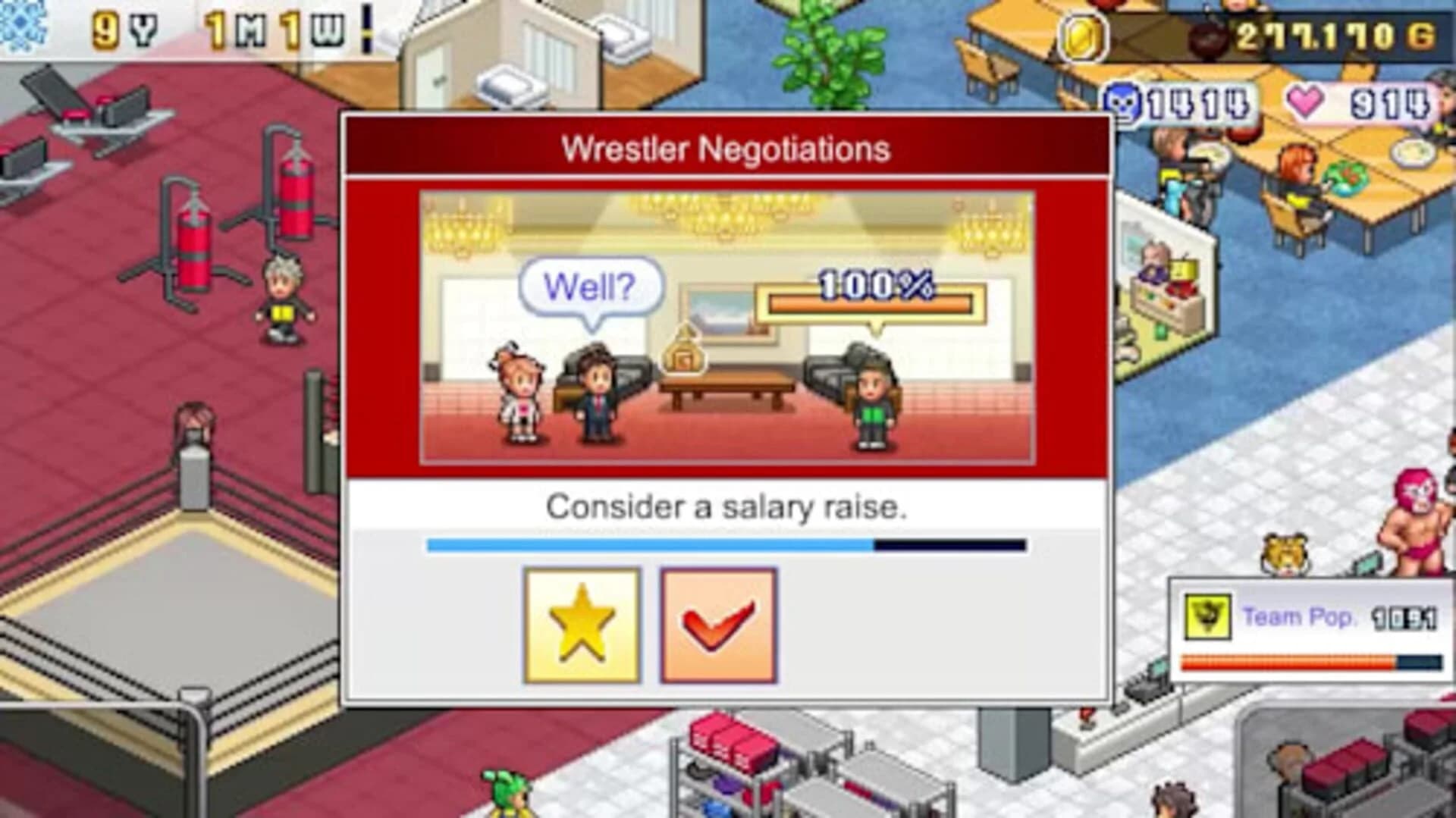 Pro Wrestler Story screenshot 1