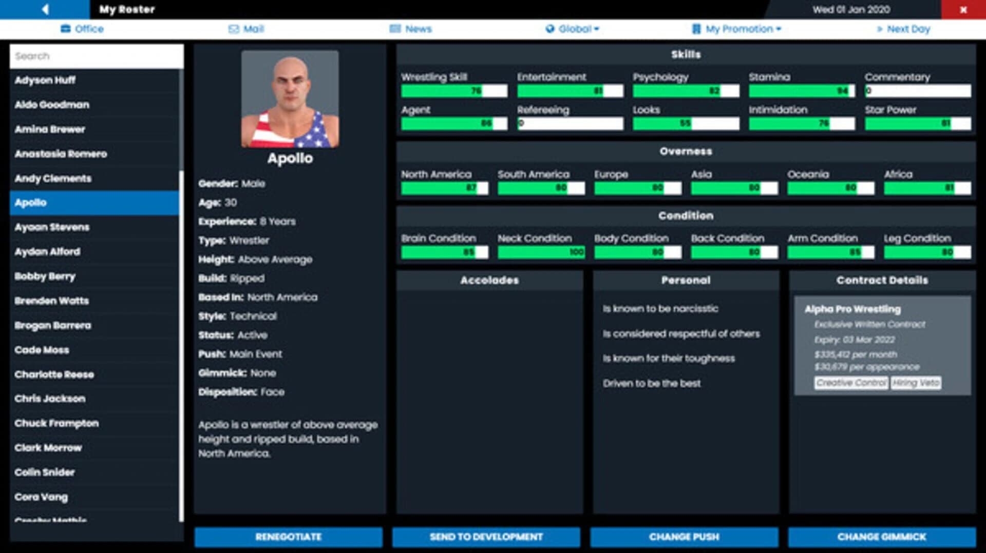 Pro Wrestling Sim screenshot 5