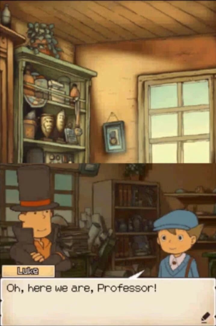 Professor Layton and the Diabolical Box screenshot 4