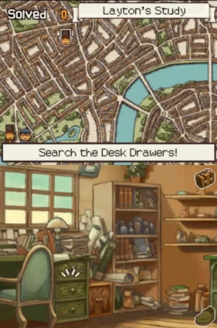 Professor Layton and the Diabolical Box screenshot 5