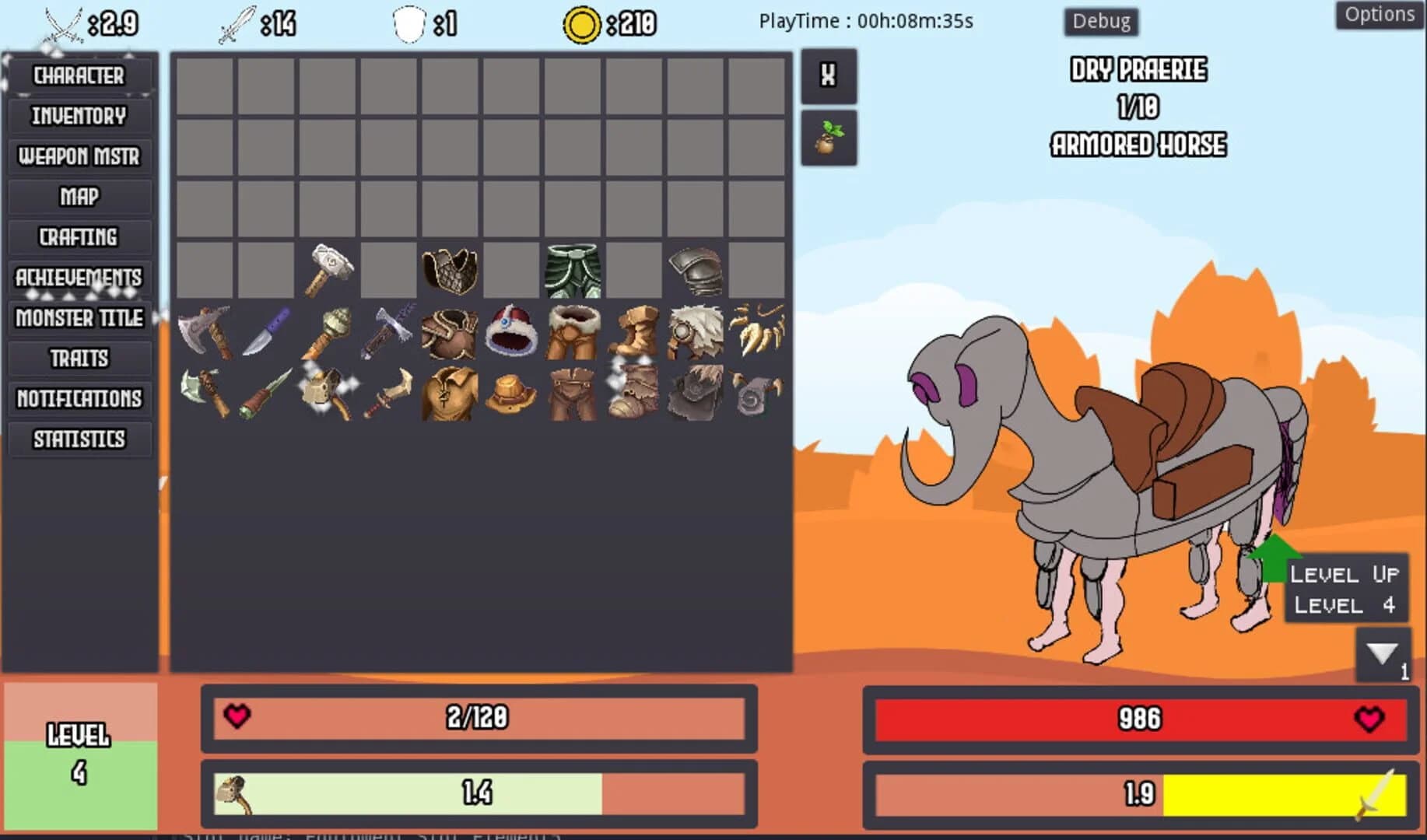 Progress Game screenshot 2