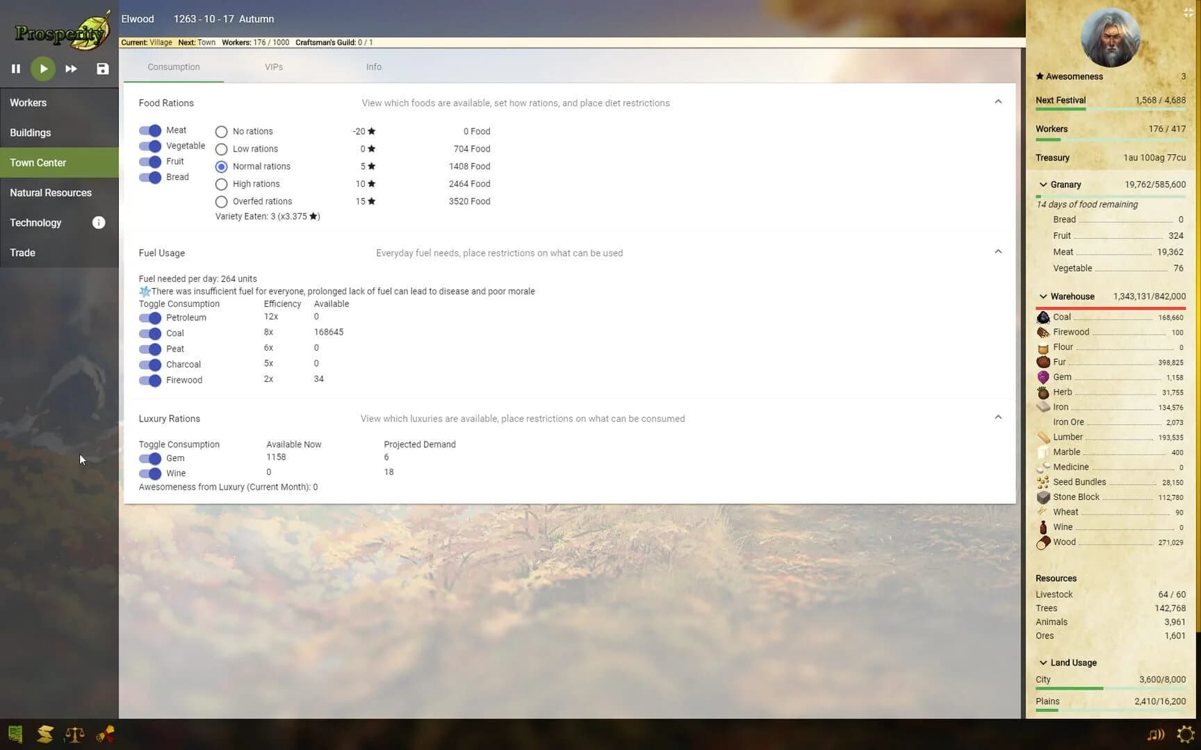 Prosperity screenshot 2