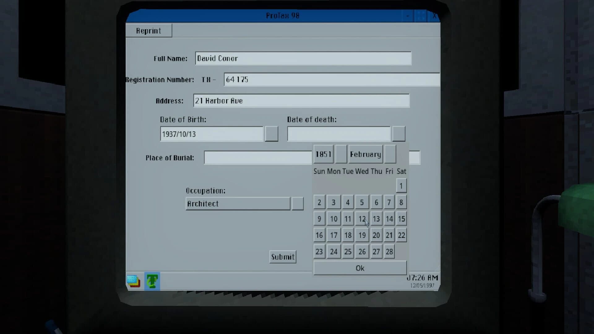 ProTax 98 screenshot 3