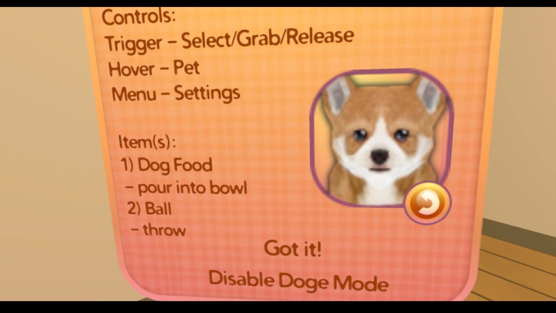 Puppy Doge VR screenshot 4