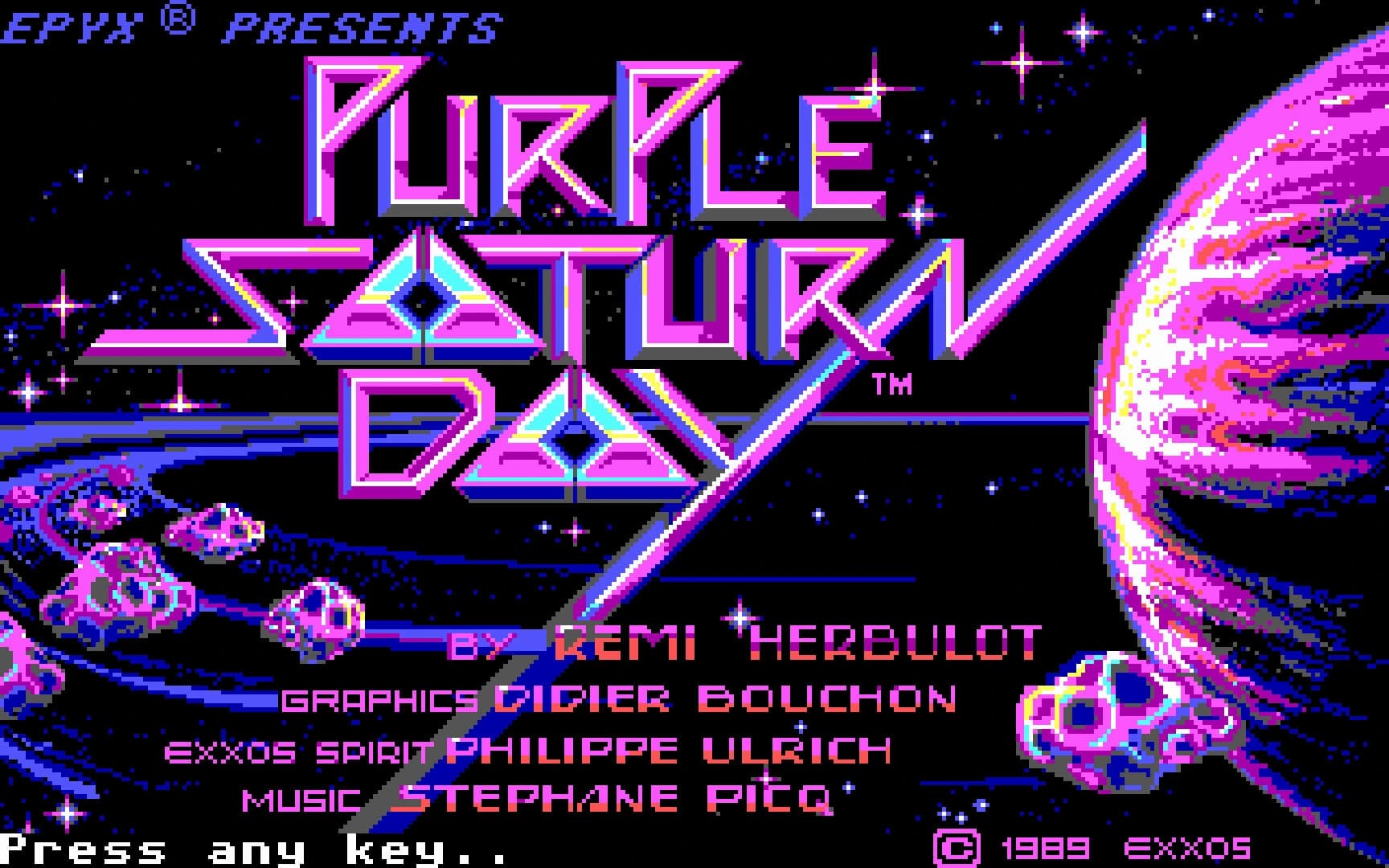 Purple Saturn Day screenshot 7