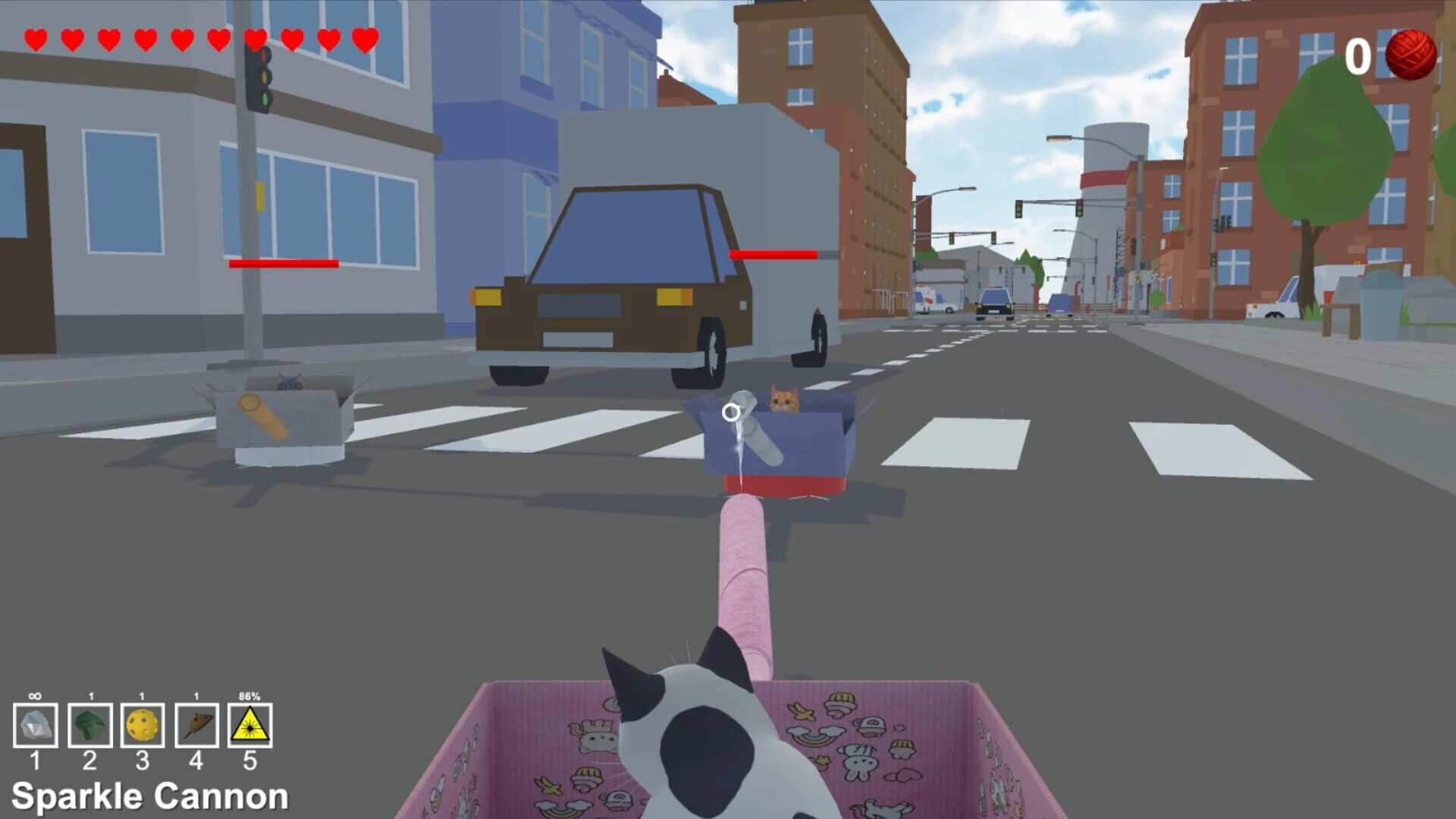 Purrfect Tanks: The Yarnpocalypse screenshot 4