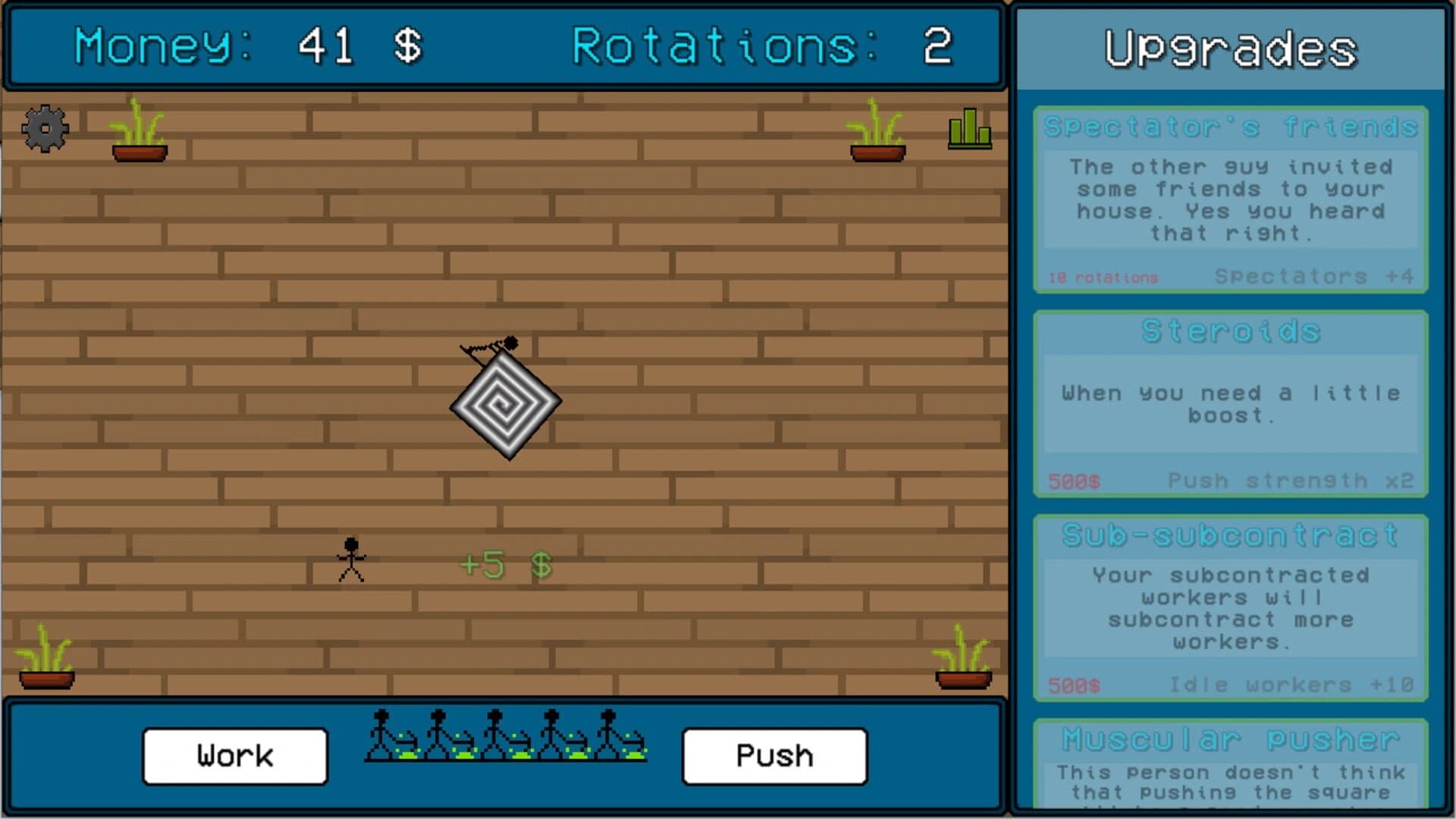 Push the square screenshot 2