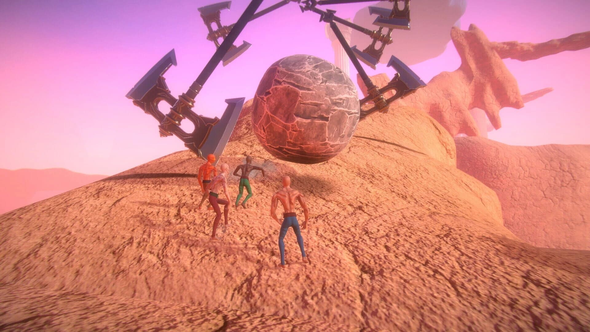 Pushing It! Together: Sisyphus Co-Op screenshot 2