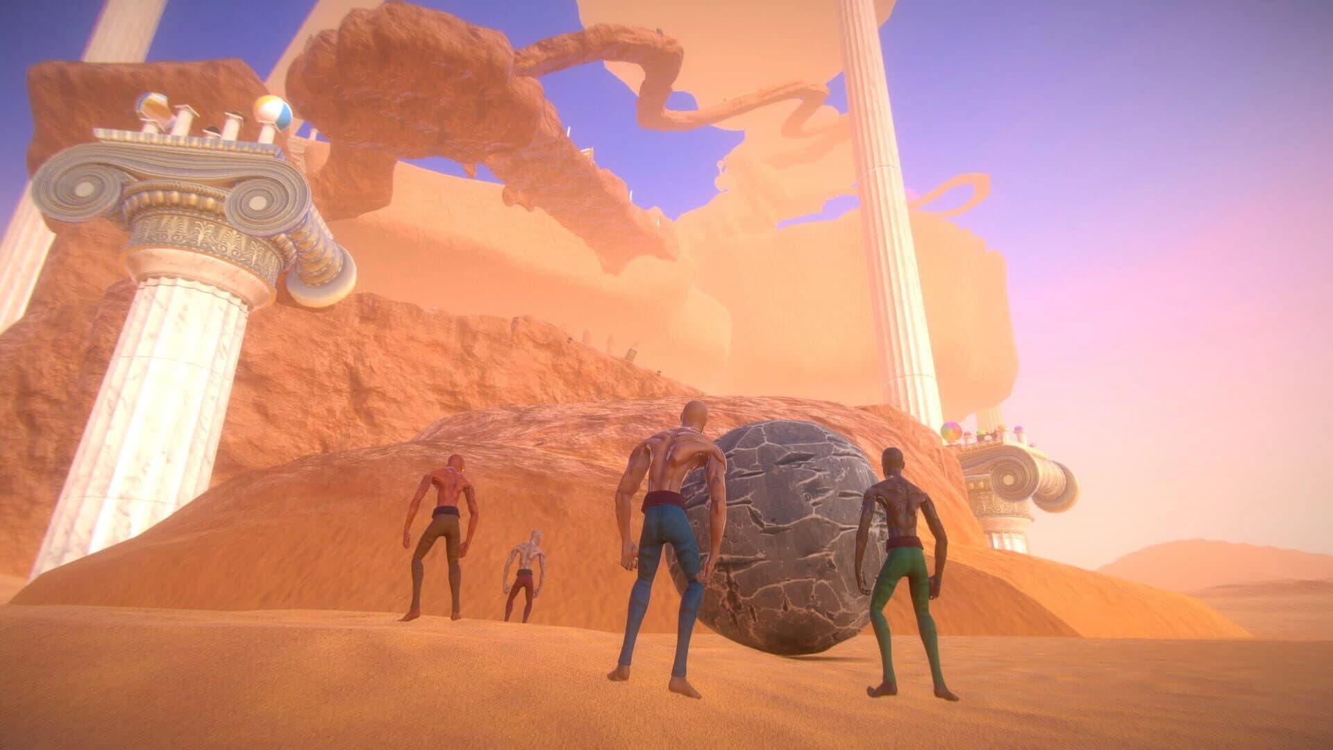 Pushing It! Together: Sisyphus Co-Op screenshot 1
