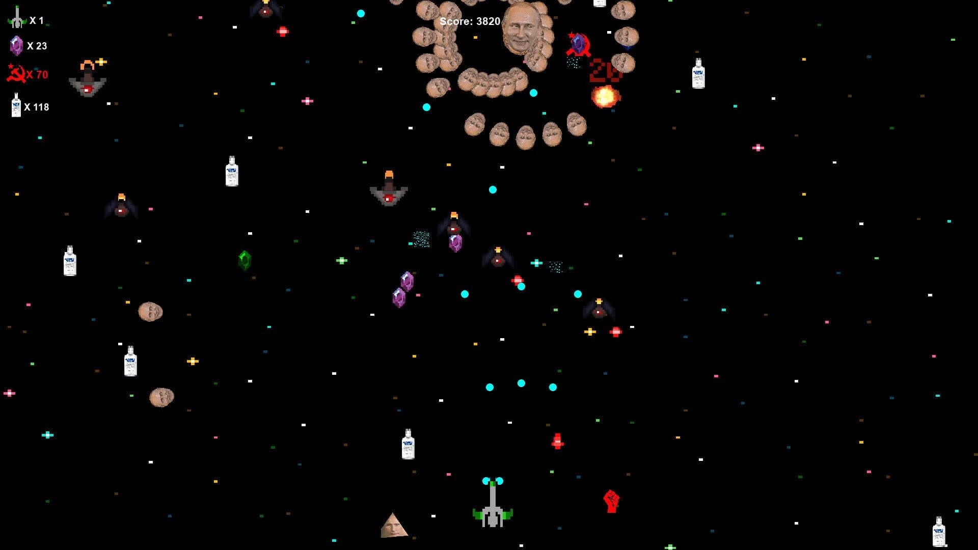Putin Destroys Alien screenshot 1