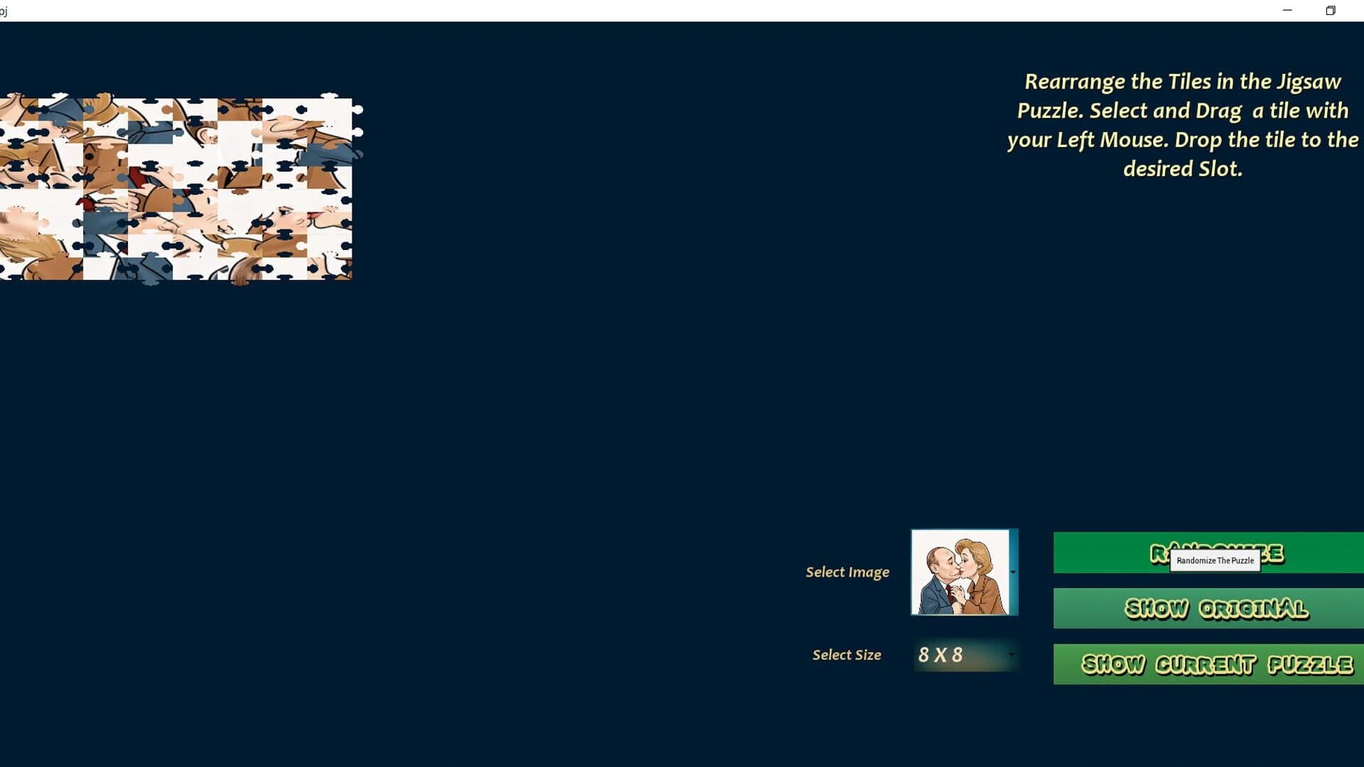 Putin Jigsaw screenshot 2