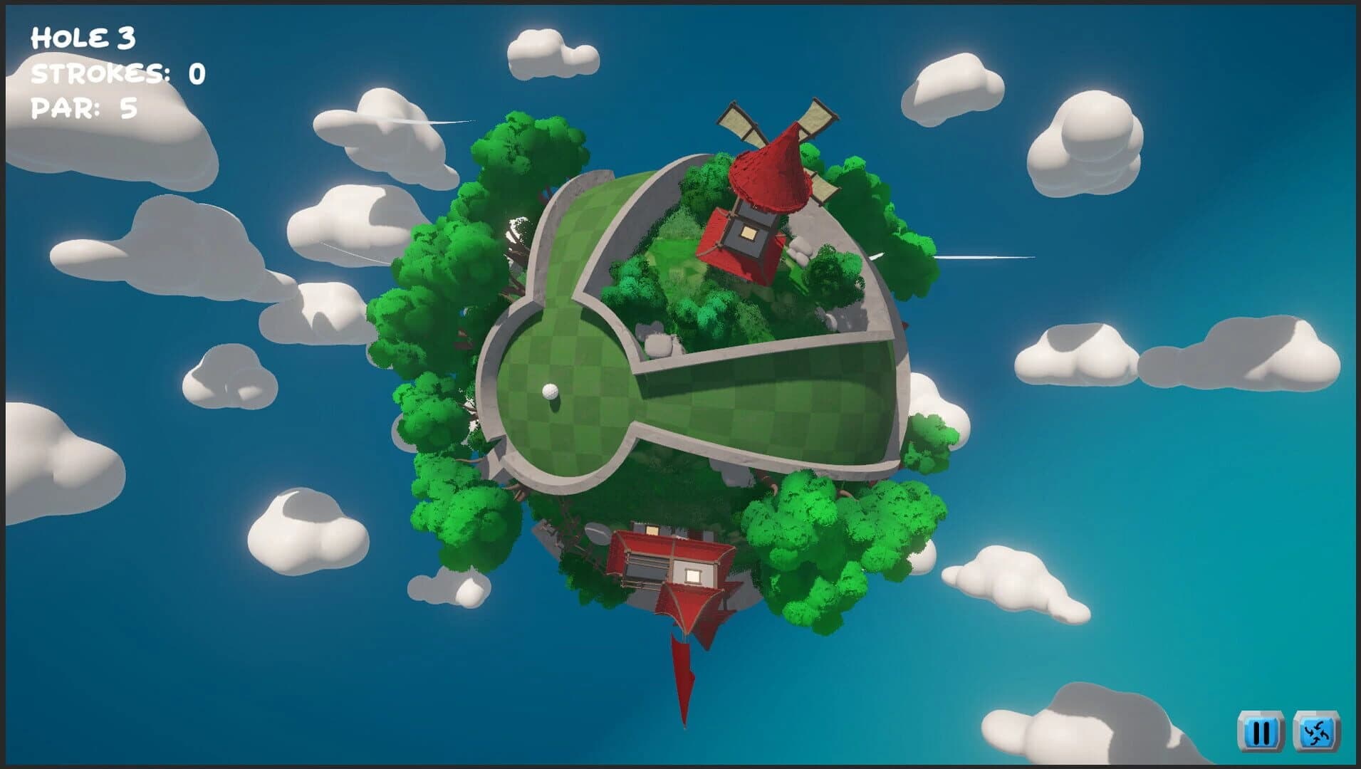 Putt It in Orbit screenshot 1
