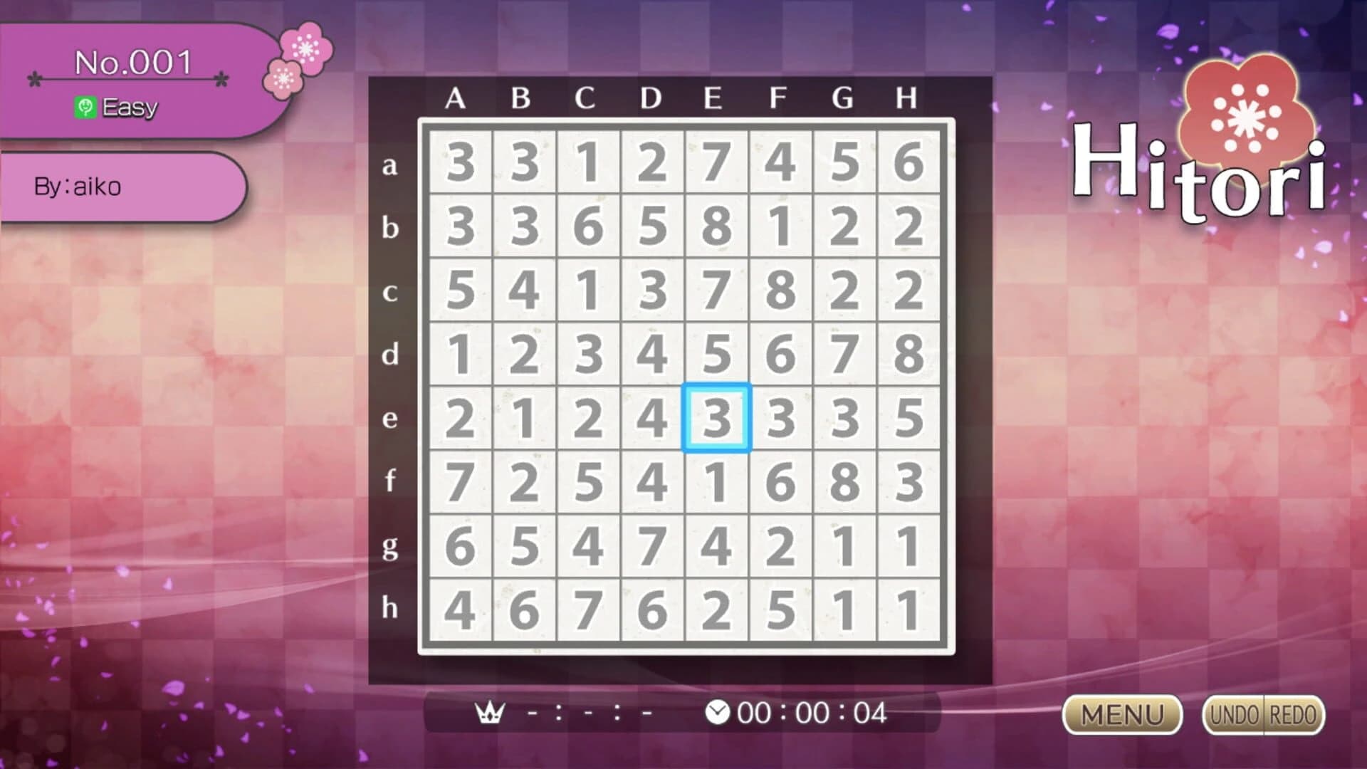 Puzzle by Nikoli S Hitori screenshot 1