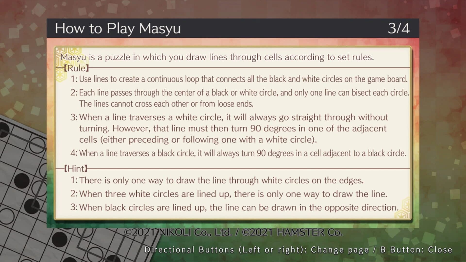 Puzzle by Nikoli S: Masyu screenshot 2