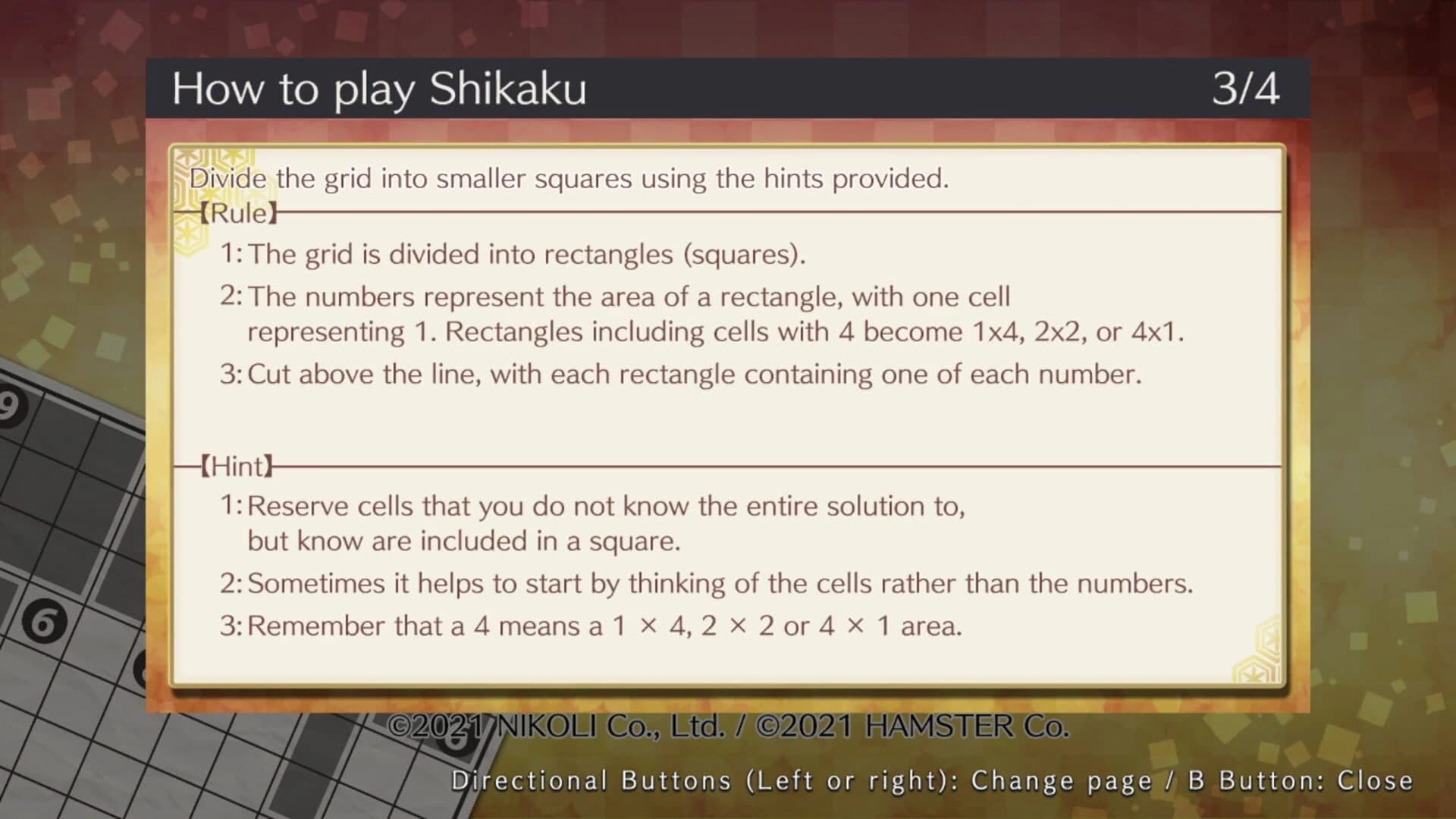 Puzzle by Nikoli S: Shikaku screenshot 4