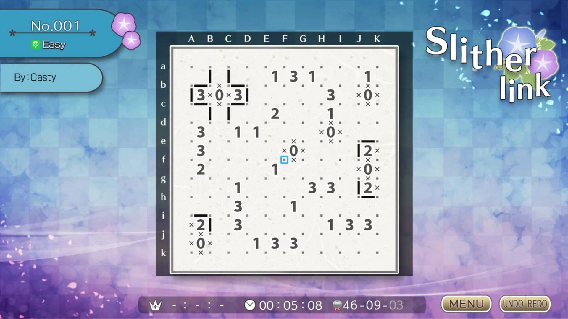 Puzzle by Nikoli S Slitherlink screenshot 2