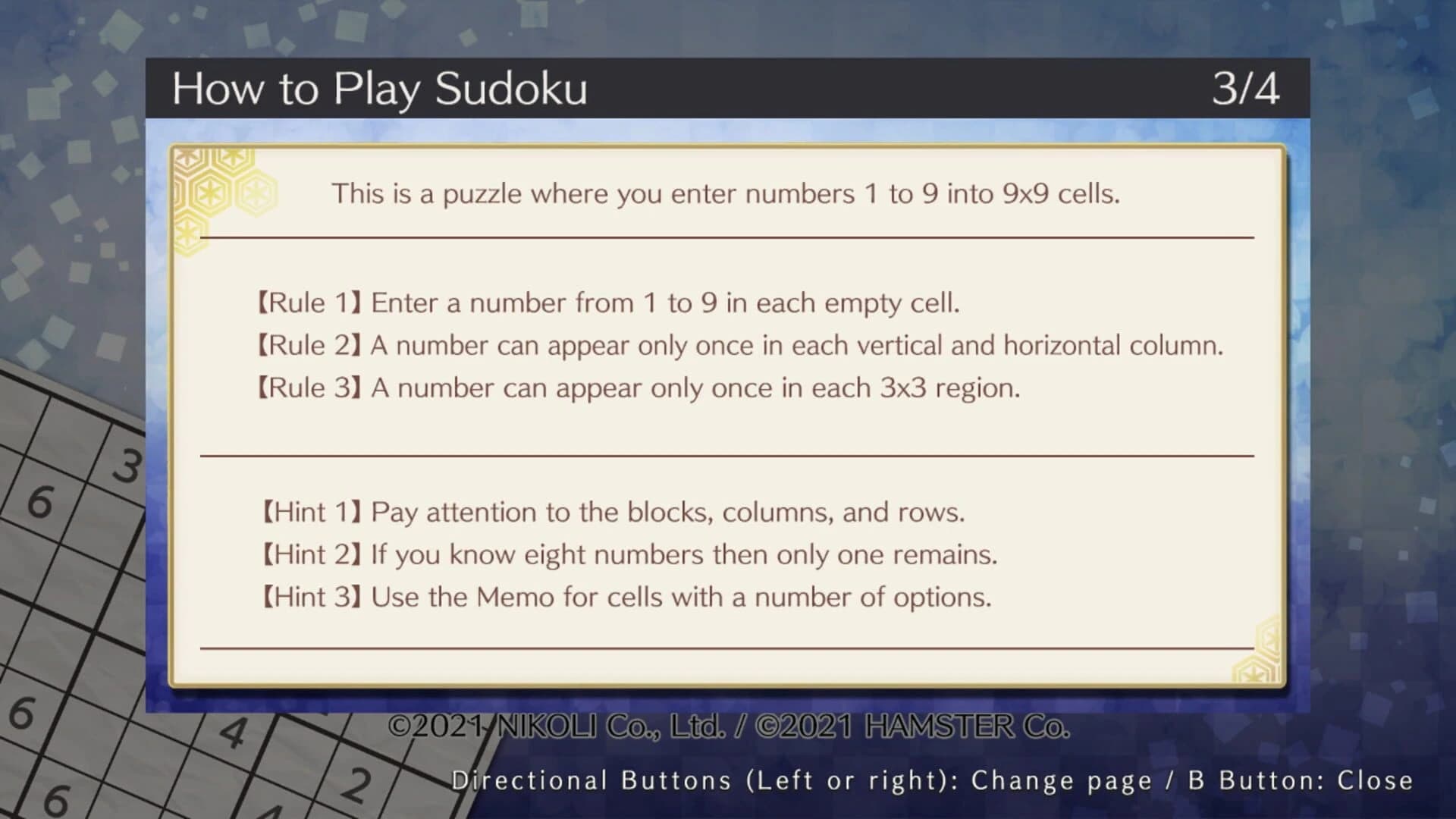 Puzzle by Nikoli S Sudoku screenshot 2