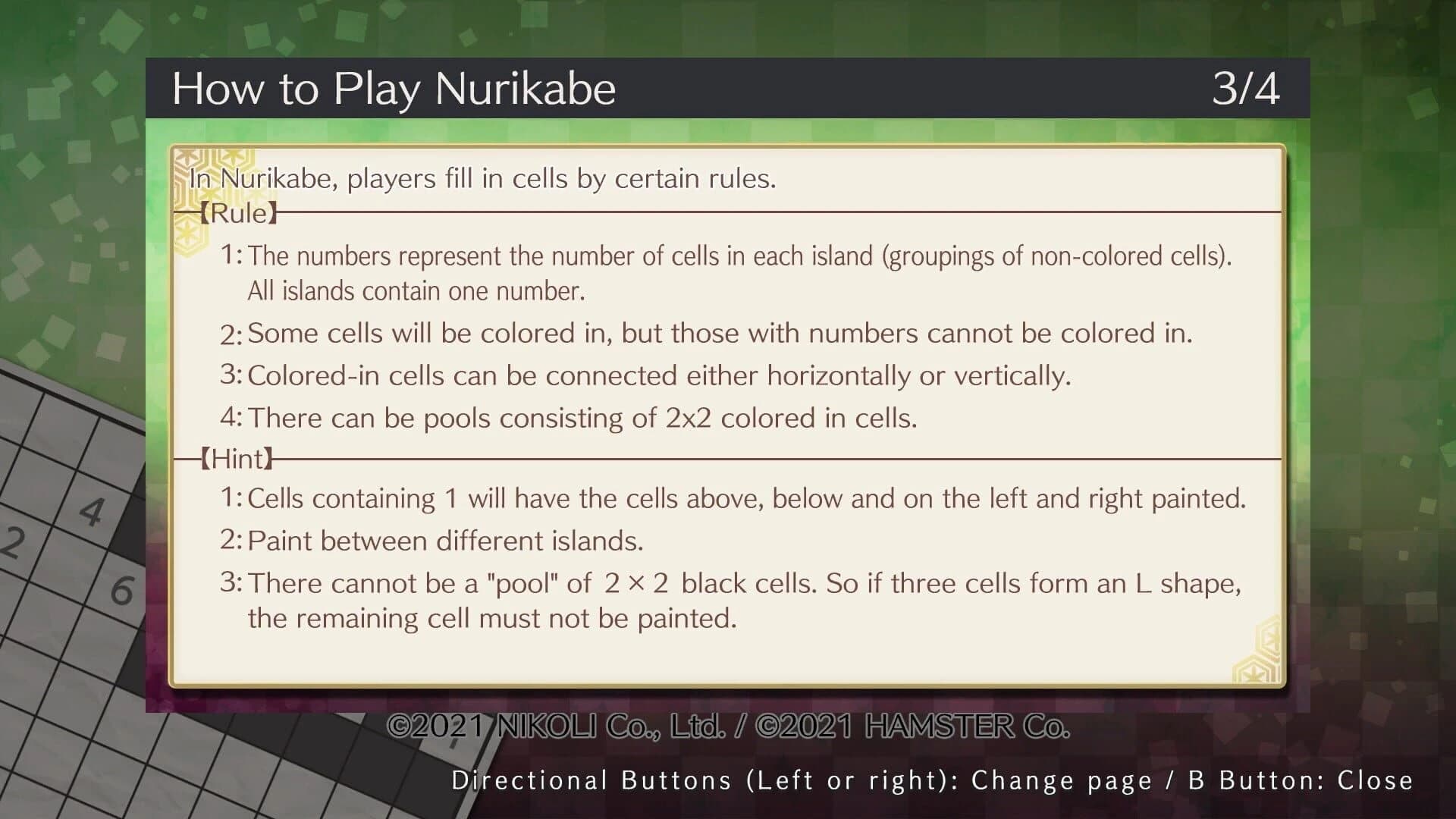 Puzzle by Nikoli W Nurikabe screenshot 2