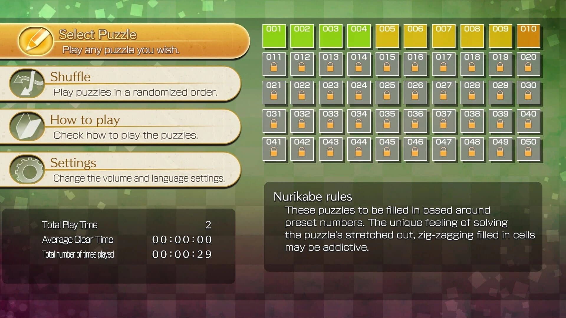 Puzzle by Nikoli W Nurikabe screenshot 4