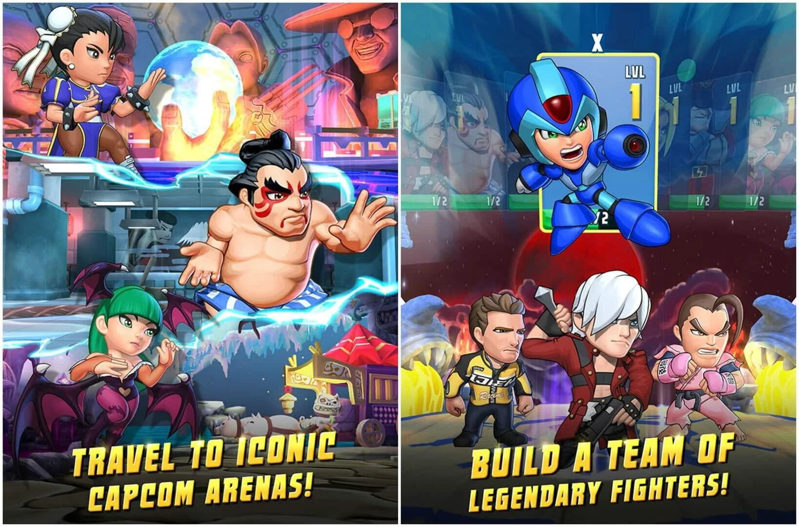 Puzzle Fighter screenshot 1