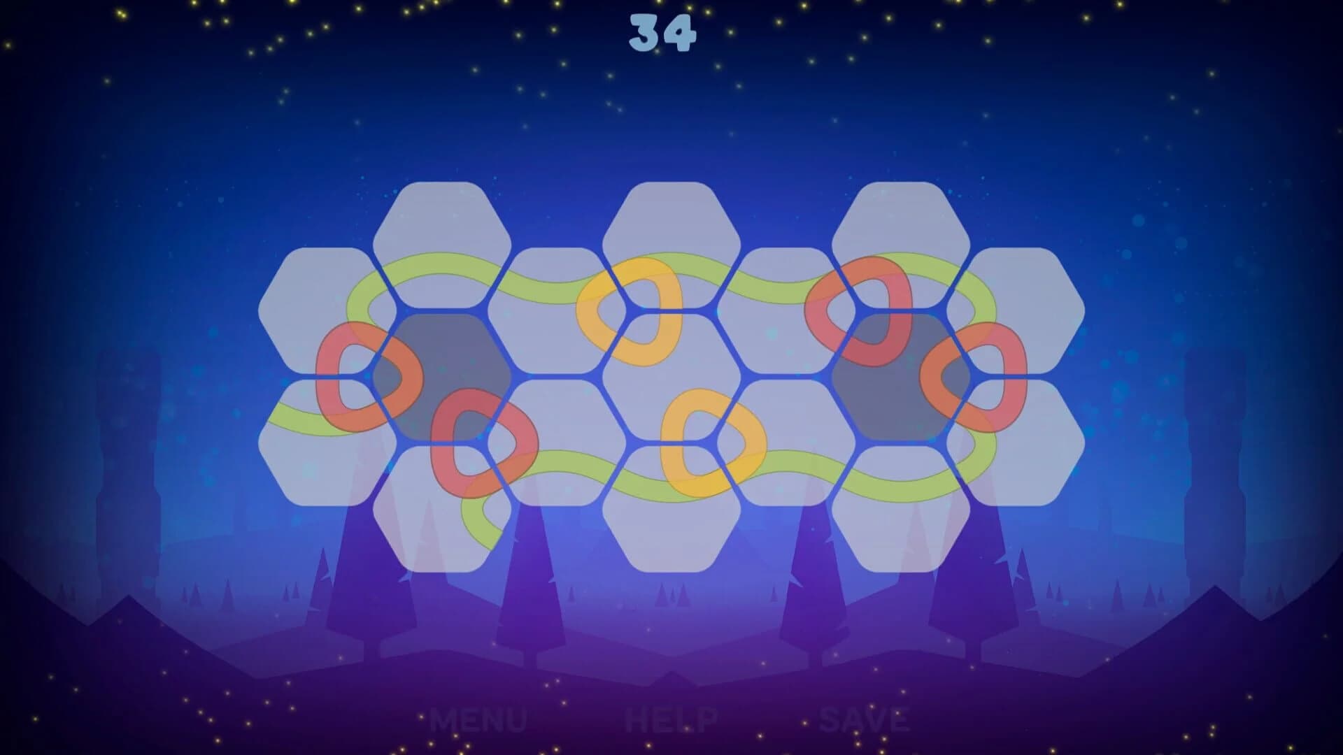 Puzzle: Lines and Knots 2 screenshot 1