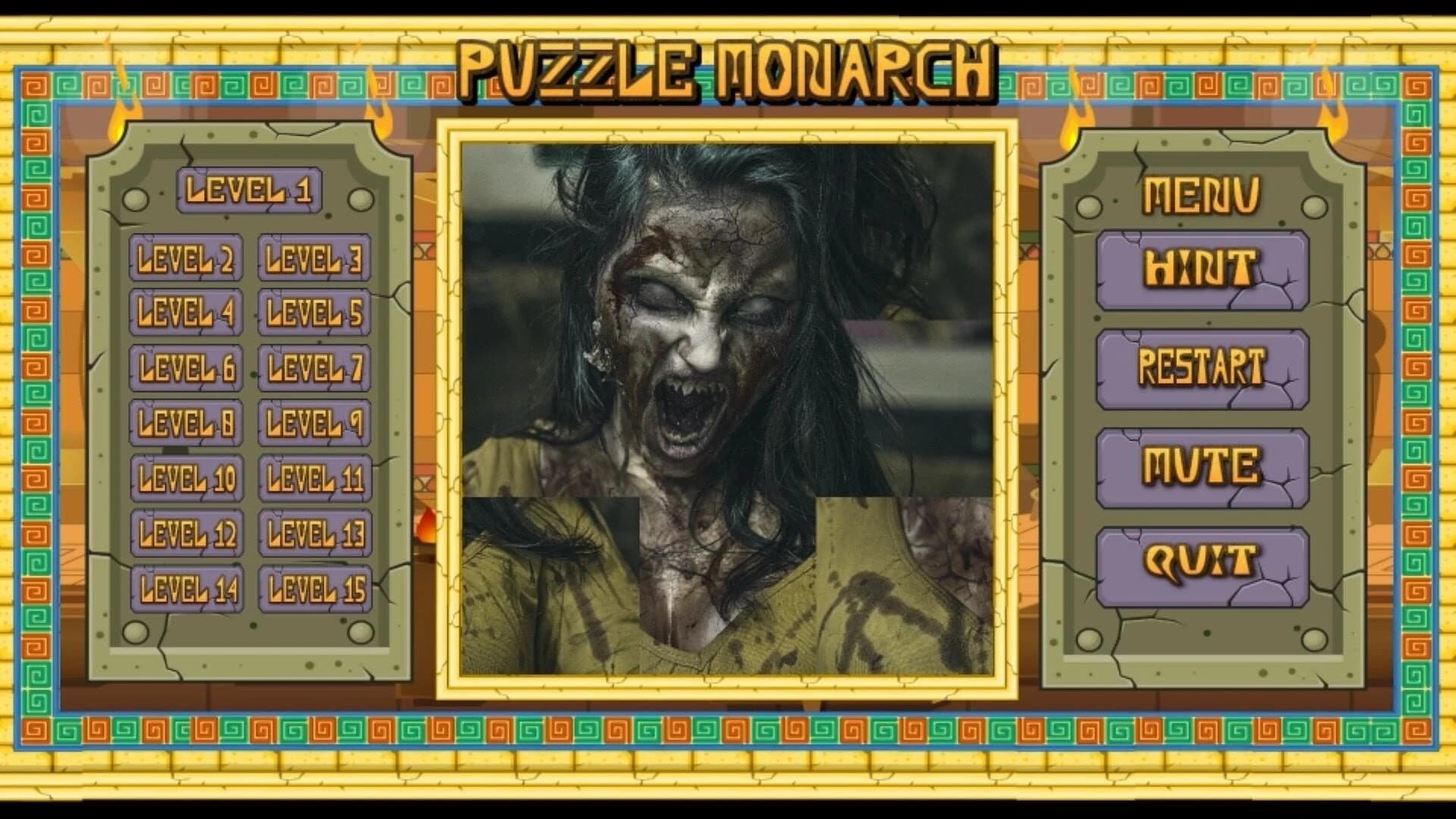 Puzzle Monarch: Zombie screenshot 2