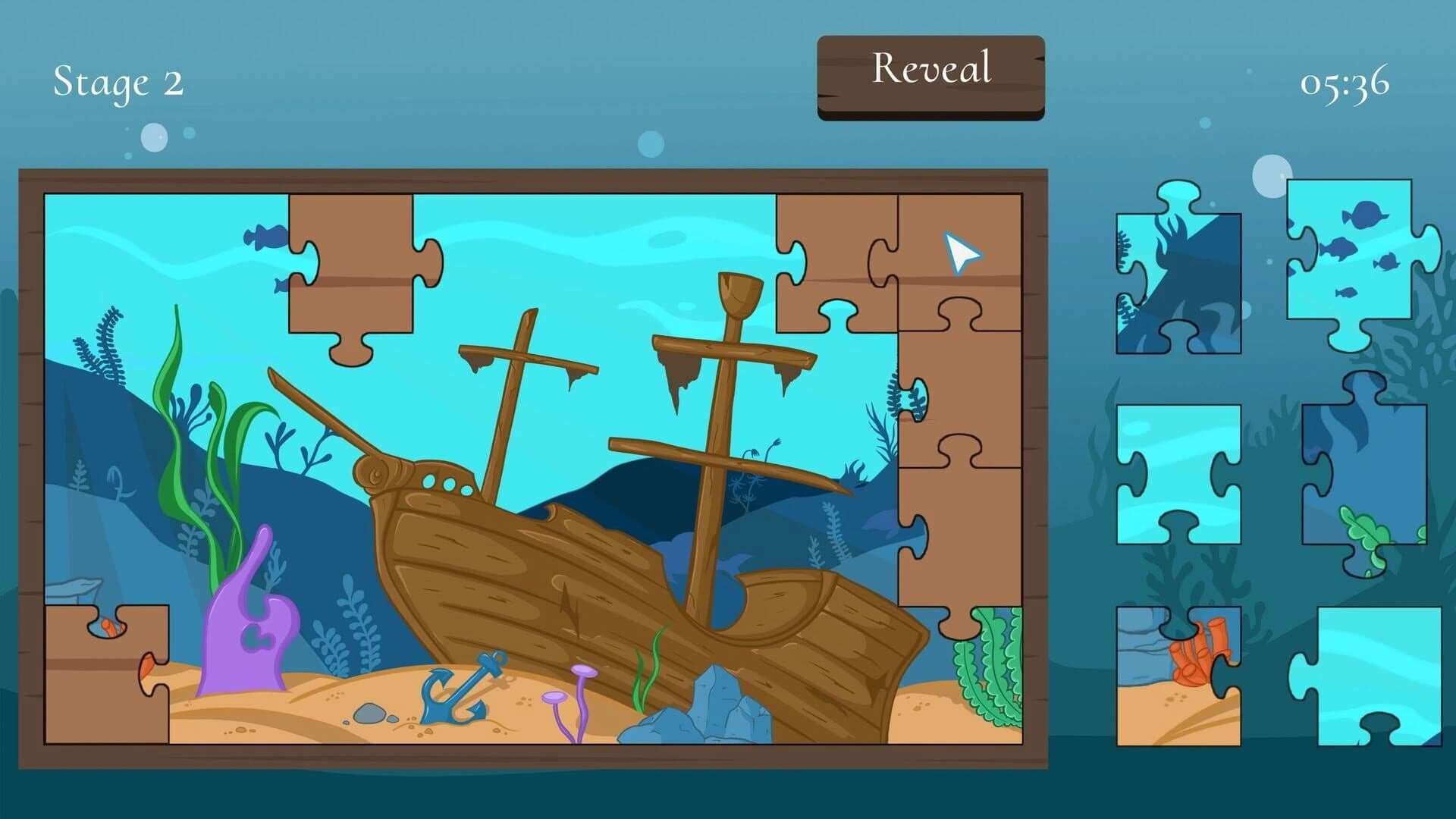 Puzzle Piecer: The World Below screenshot 2