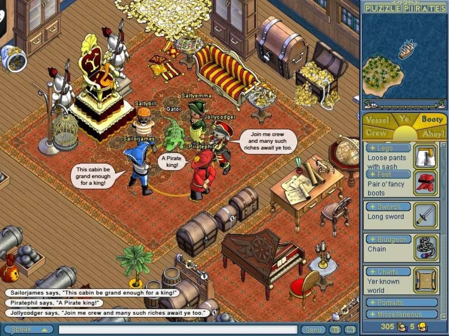 Puzzle Pirates screenshot 2