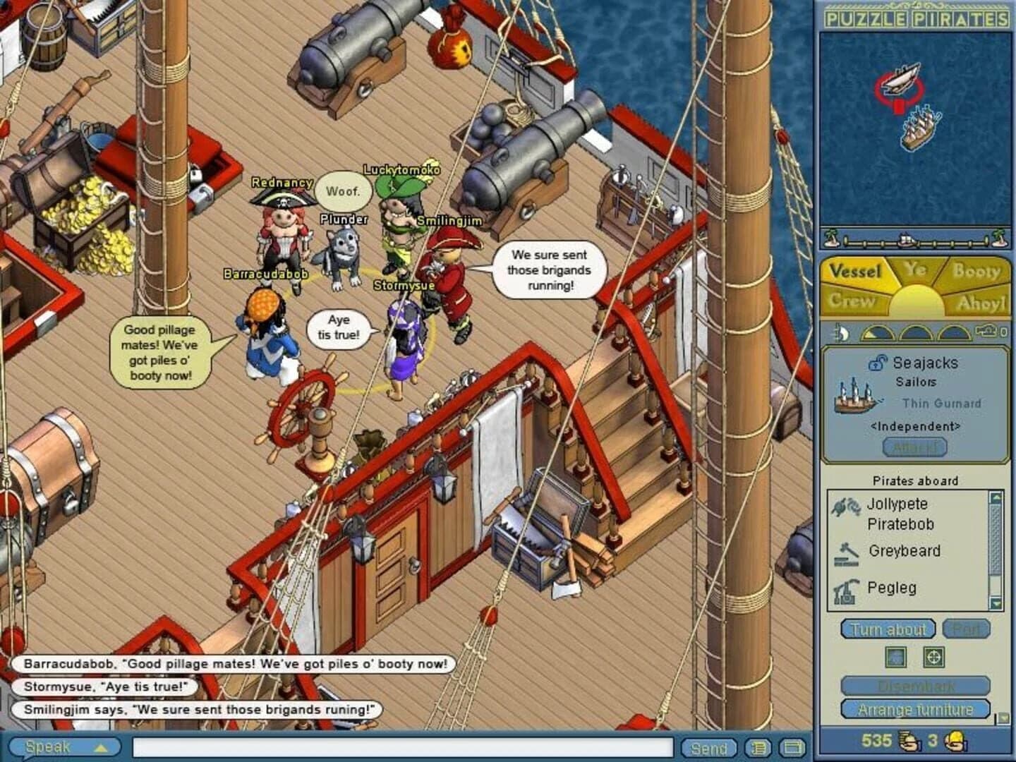 Puzzle Pirates screenshot 3