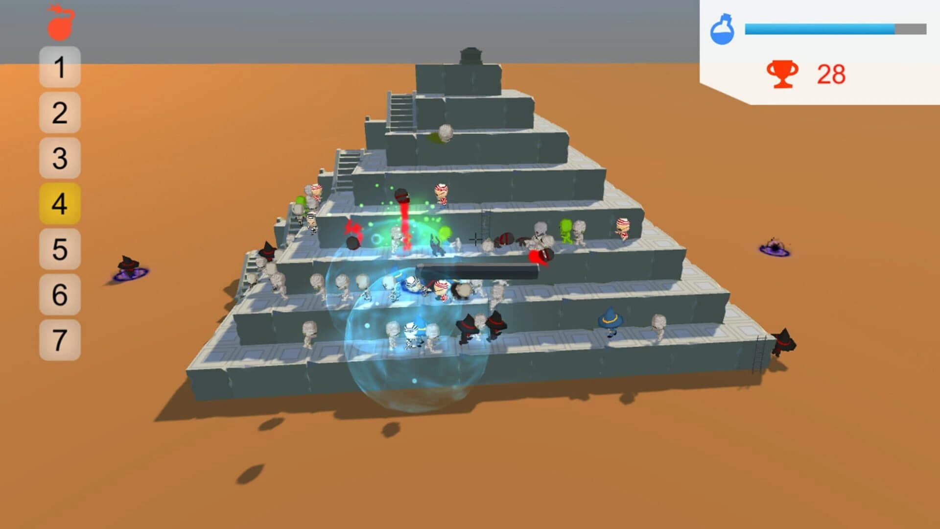 Pyramid Defense screenshot 3