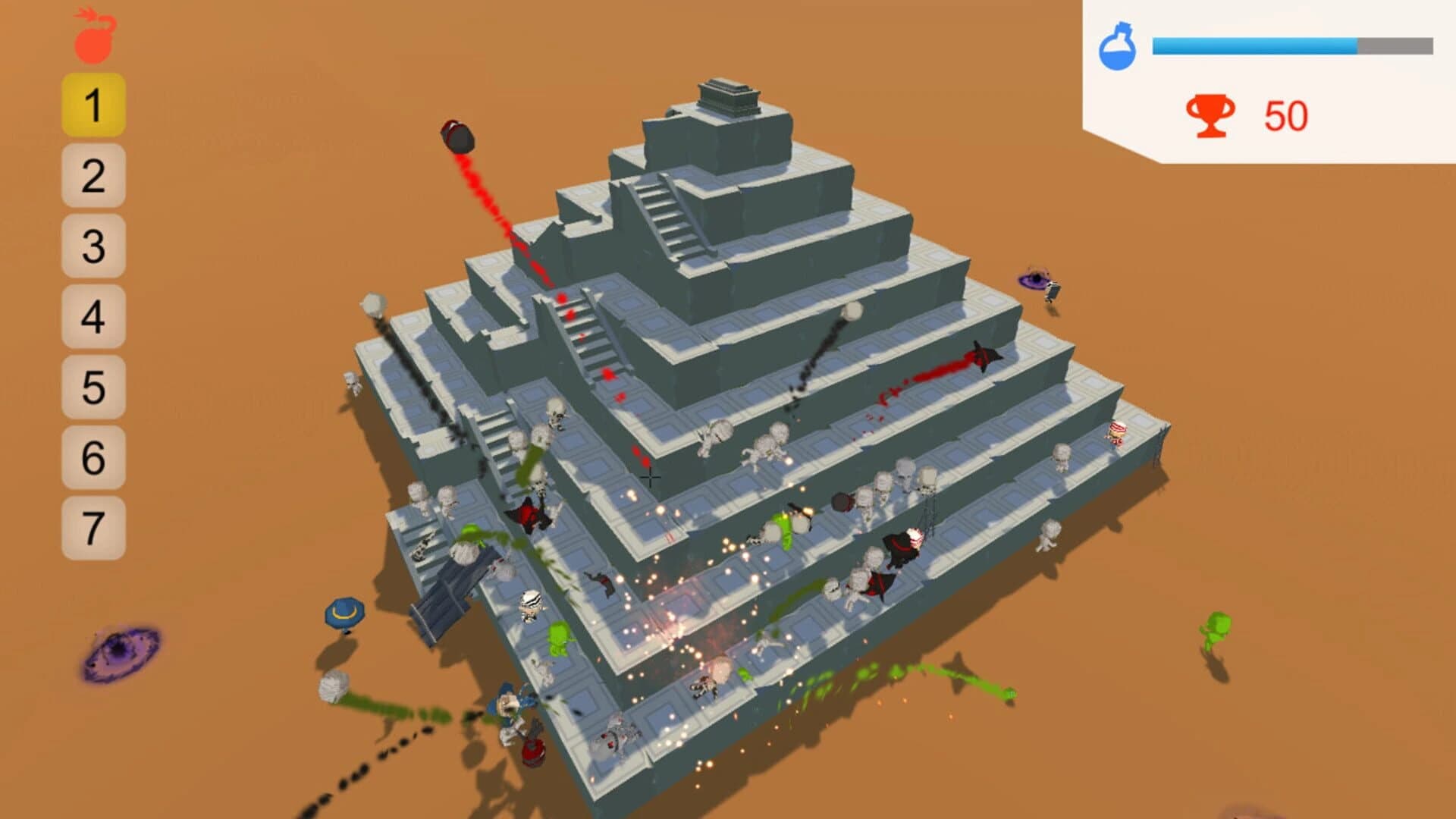 Pyramid Defense screenshot 1