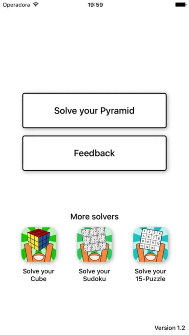 Pyraminx Solver screenshot 2