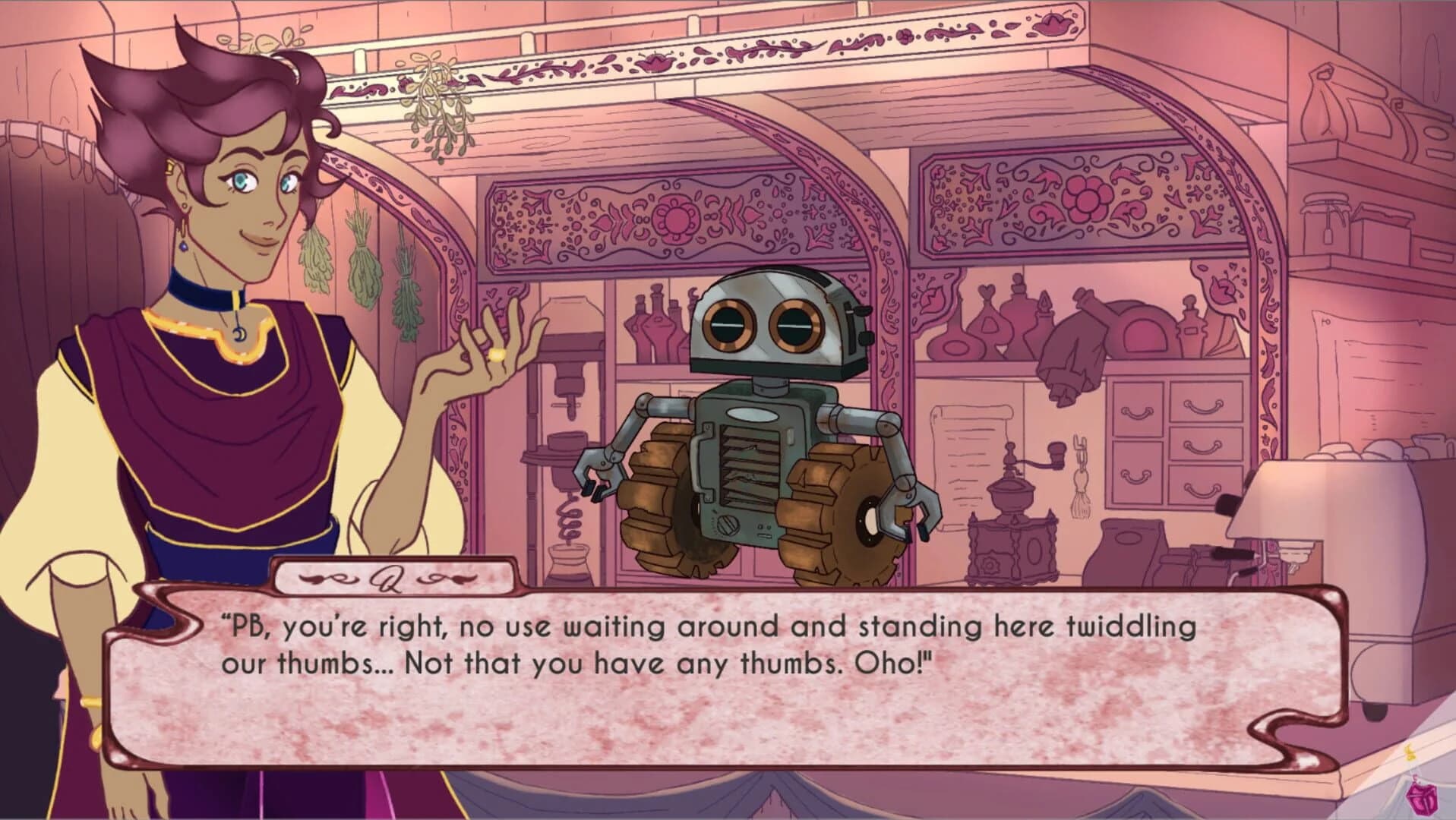 Q&A: A Light-Roasted Romance screenshot 4
