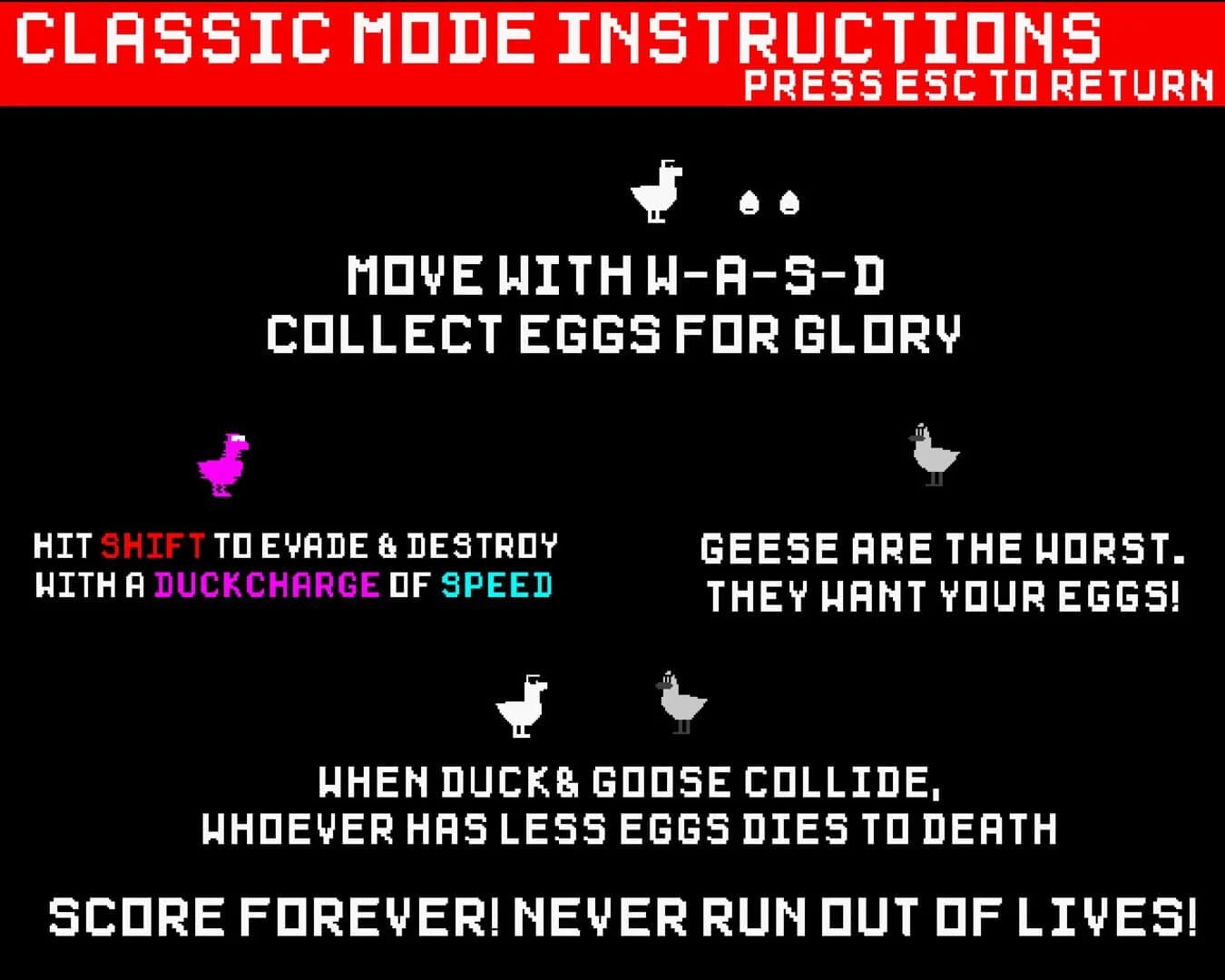 Quack Attack 1985 screenshot 1