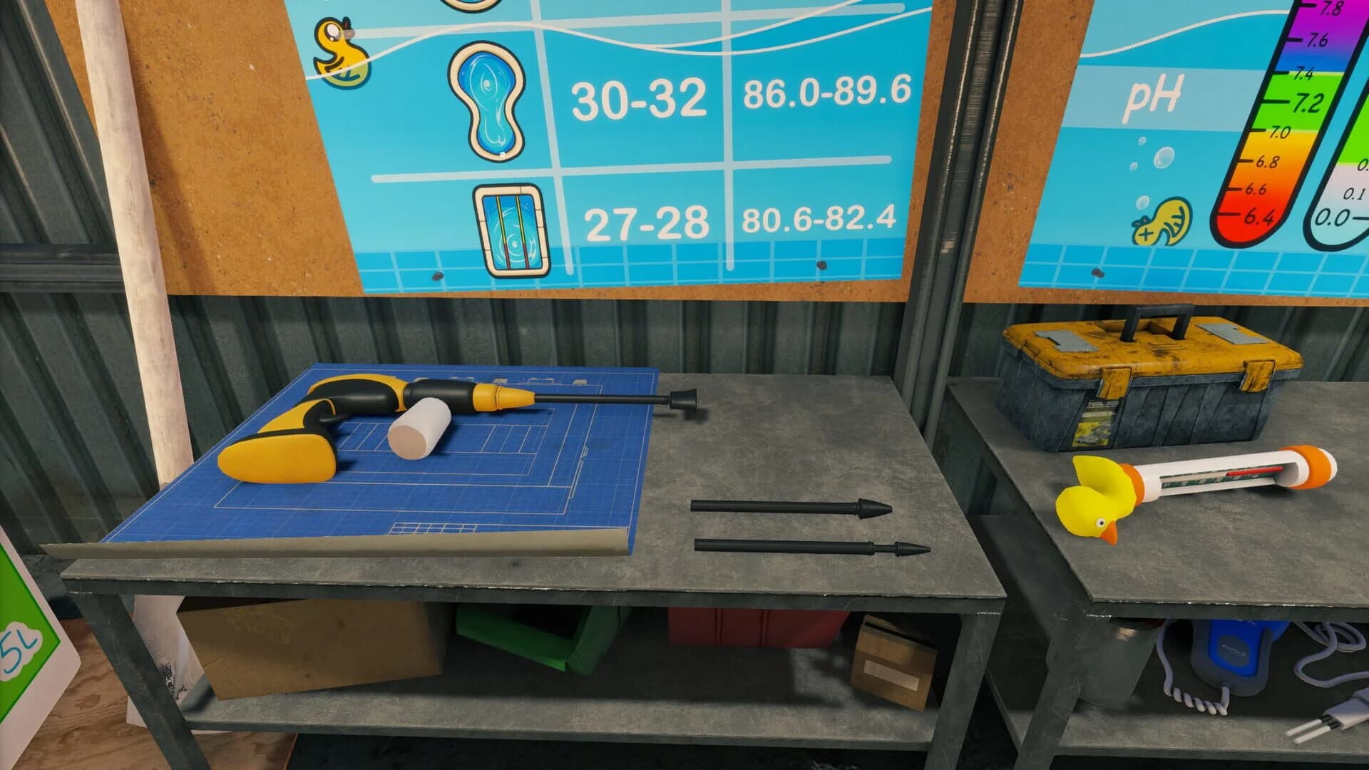Quackdzilla: Pool Cleaning Simulator screenshot 2