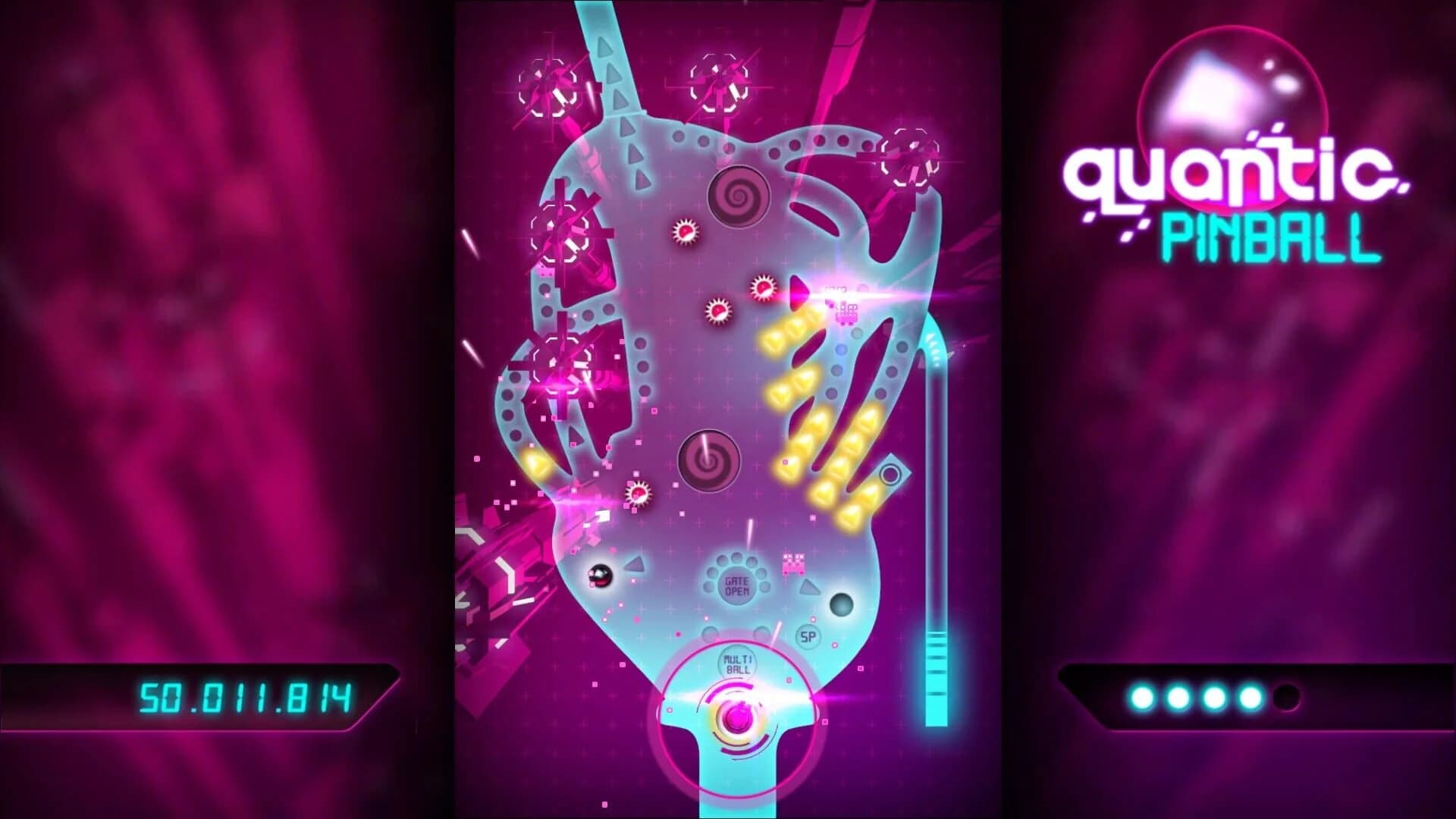 Quantic Pinball screenshot 1