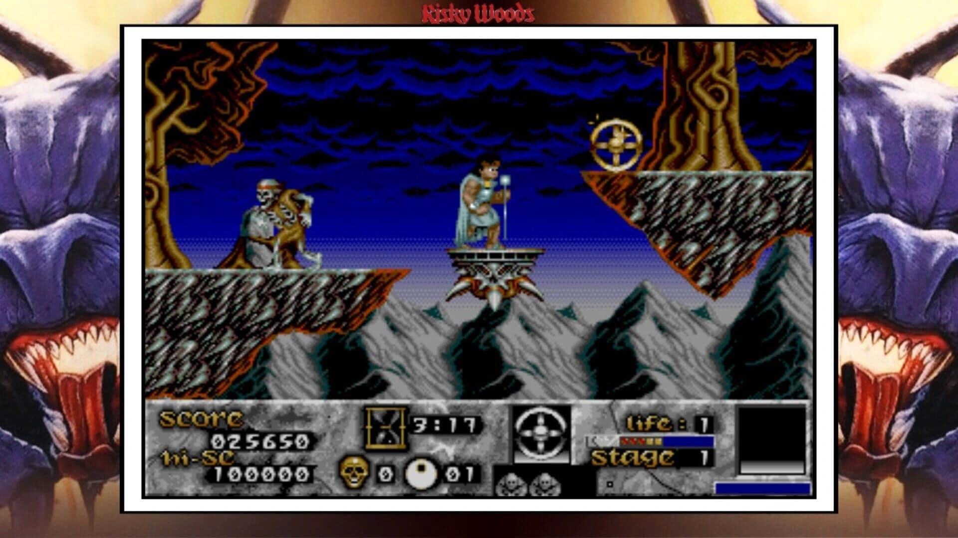 QUByte Classics: Risky Woods screenshot 4