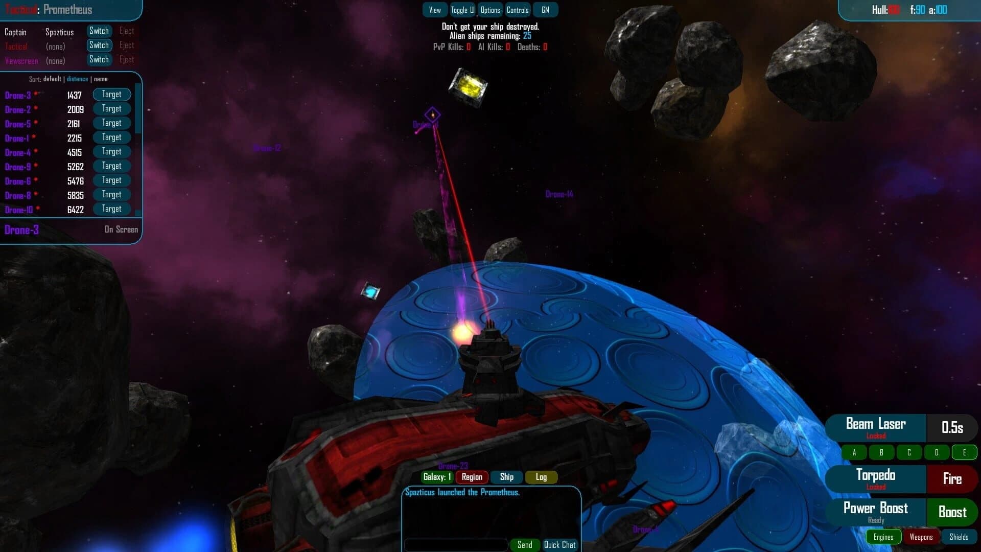 Quintet screenshot 5