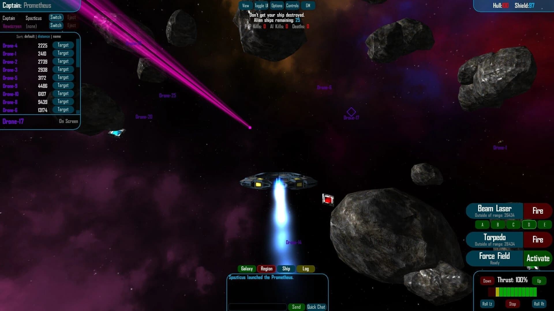 Quintet screenshot 3